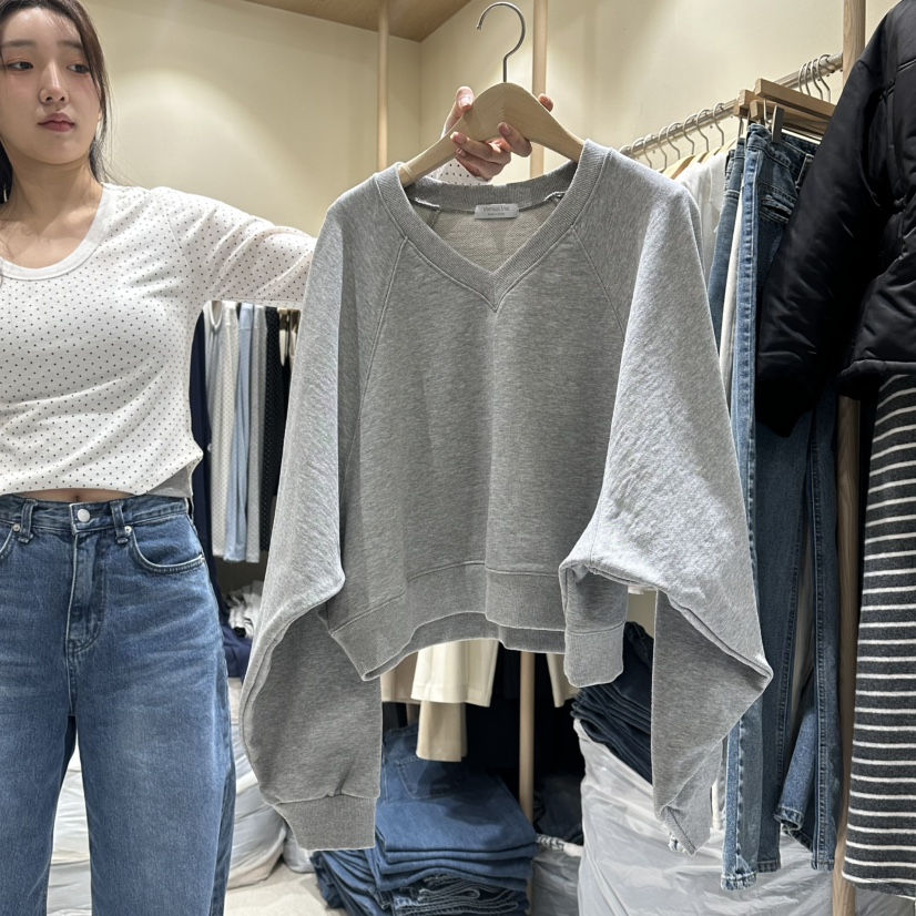 VINTAGE VIBE韓國代購女裝新品休閑推薦25秋冬衛衣花朵春款VINTAGE VIBE衛衣圖色2