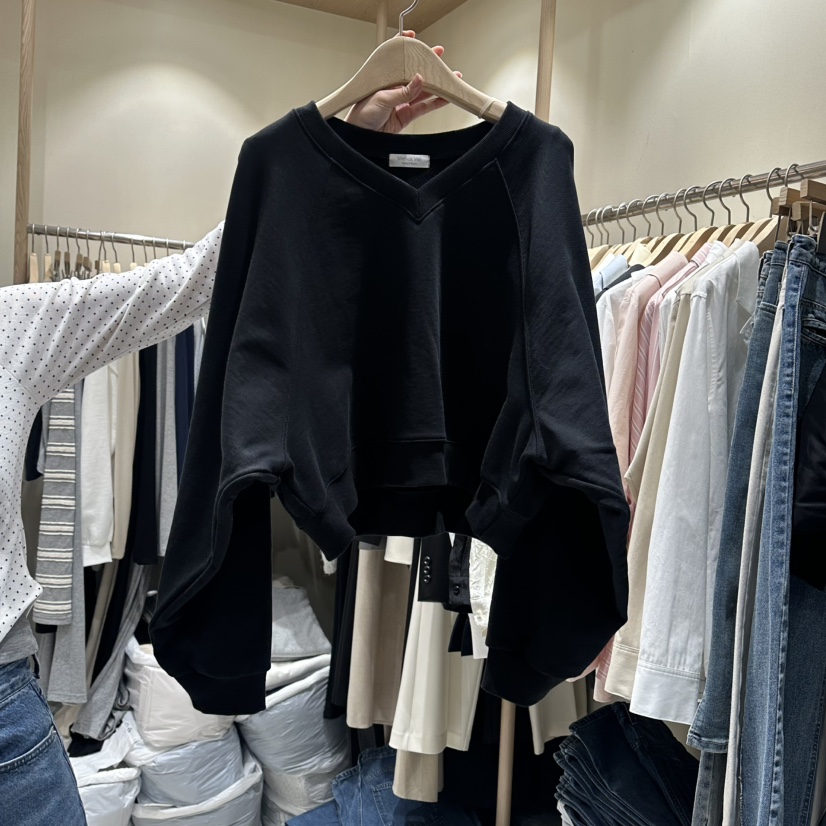 VINTAGE VIBE韓國代購女裝新品休閑推薦25秋冬衛衣花朵春款VINTAGE VIBE衛衣圖色3