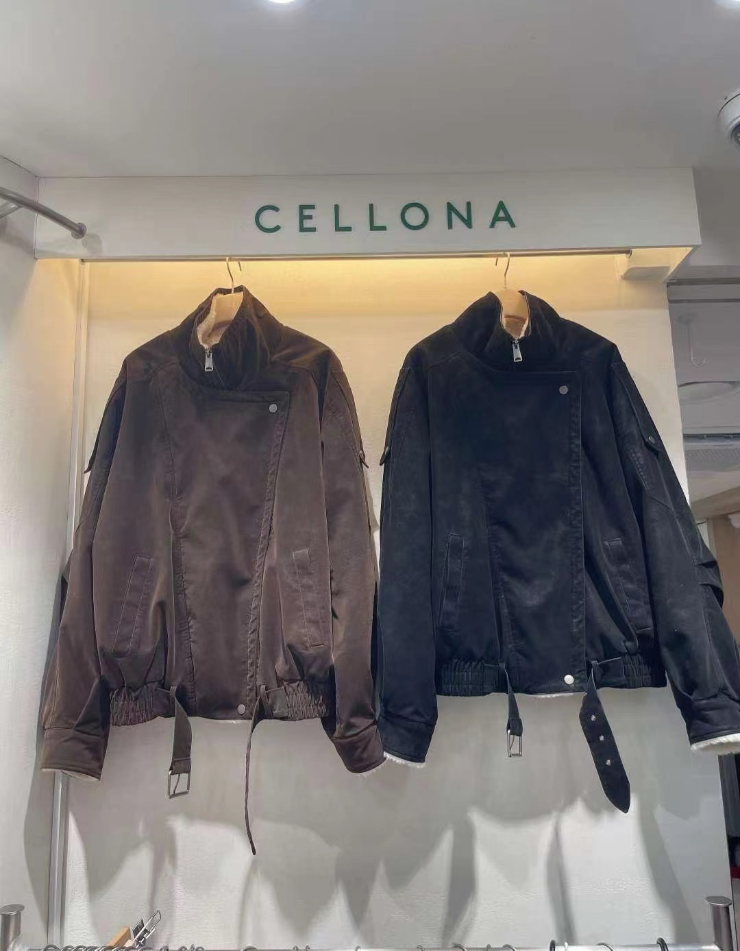 CELLONA東大門實拍女裝新款25秋冬推薦時尚熱賣人氣職業夾克CELLONA夾克