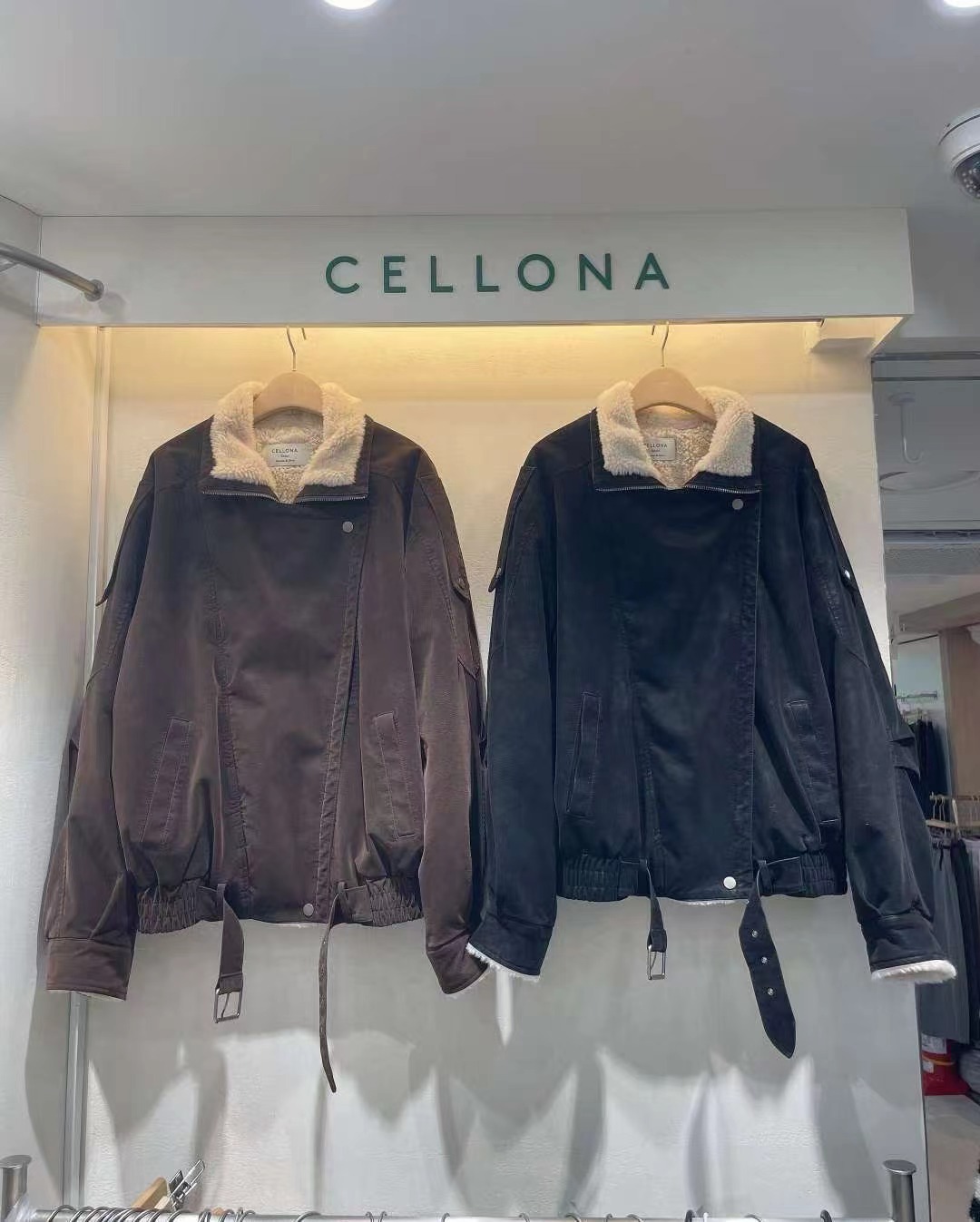 CELLONA東大門實拍女裝新款25秋冬推薦時尚熱賣人氣職業夾克CELLONA夾克