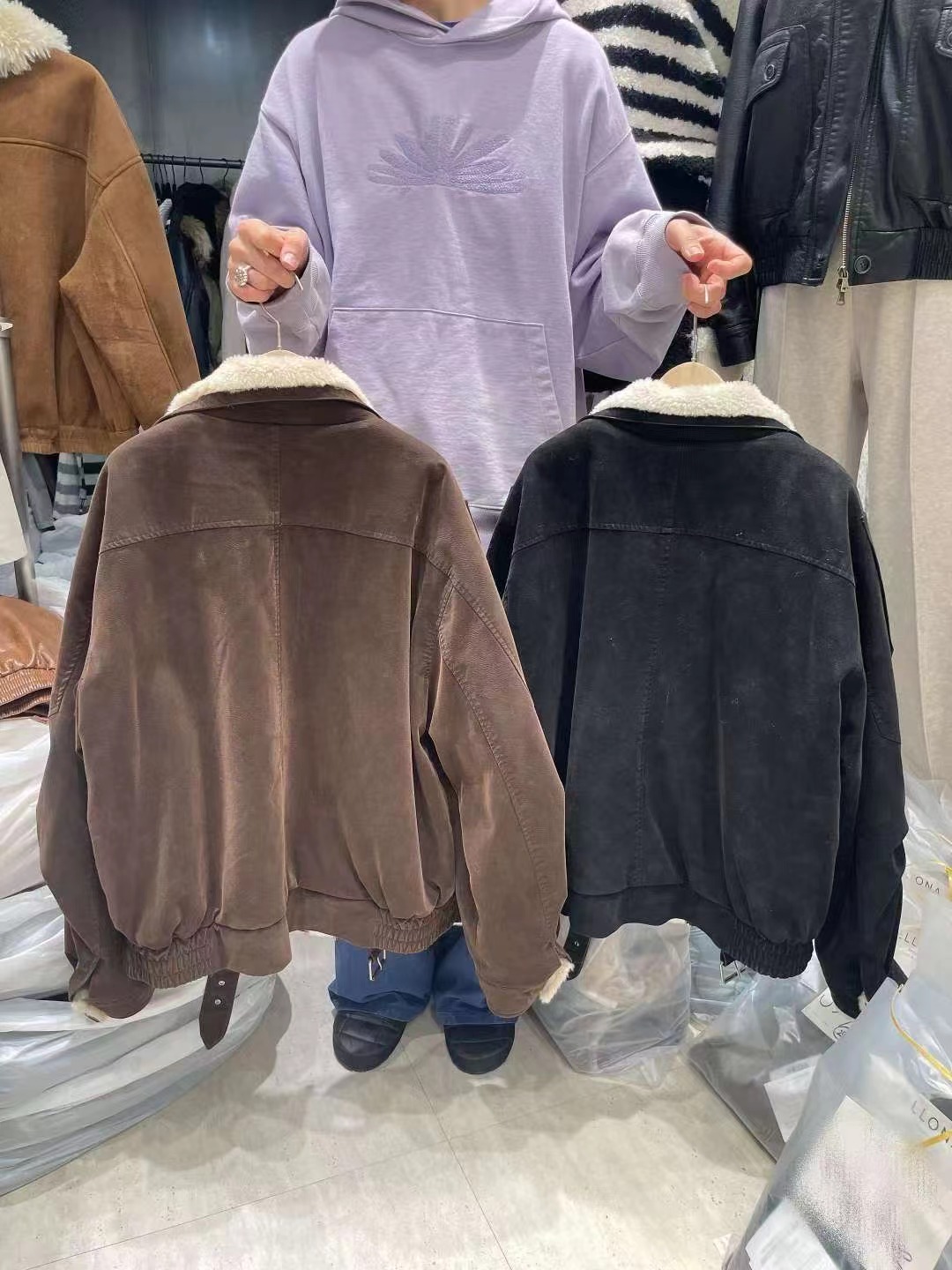 CELLONA東大門實拍女裝新款25秋冬推薦時尚熱賣人氣職業夾克CELLONA夾克