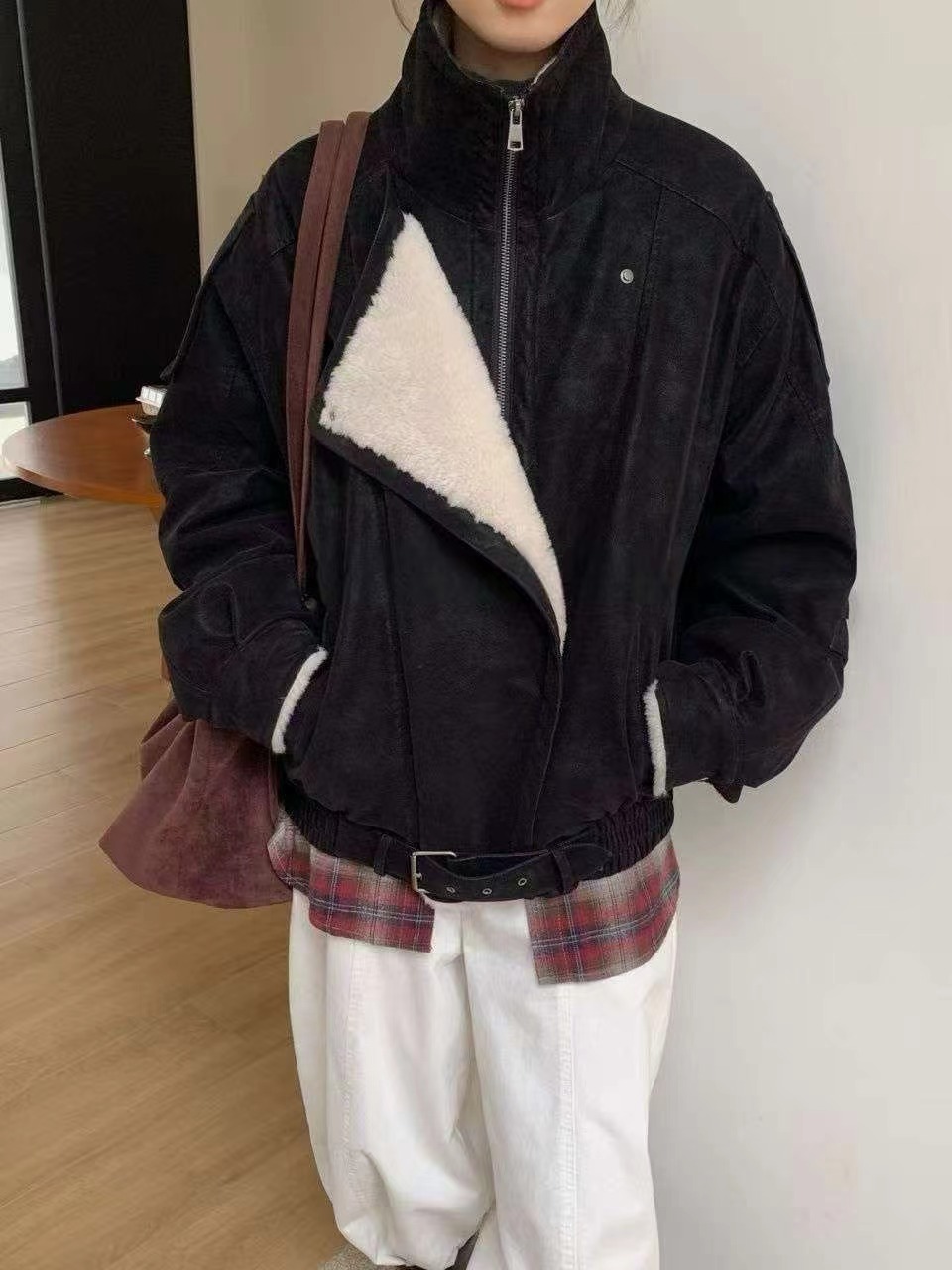 CELLONA東大門實拍女裝新款25秋冬推薦時尚熱賣人氣職業夾克CELLONA夾克