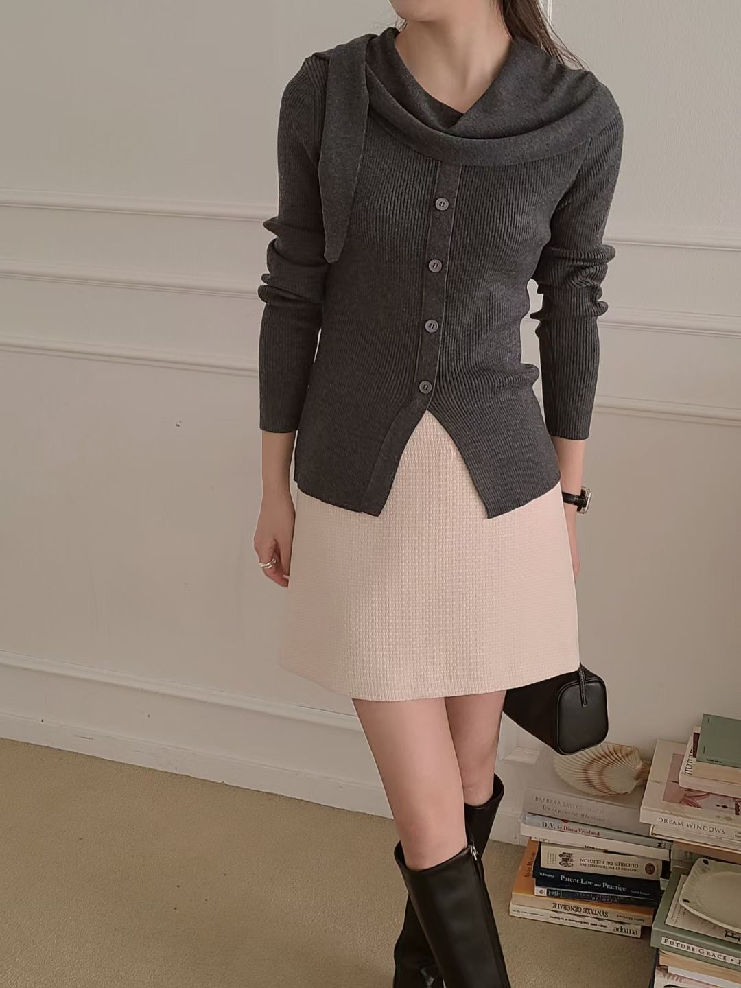 BRING韓國代購女裝新品熱賣人氣推薦休閑職業時尚25秋冬針織衫BRING針織衫