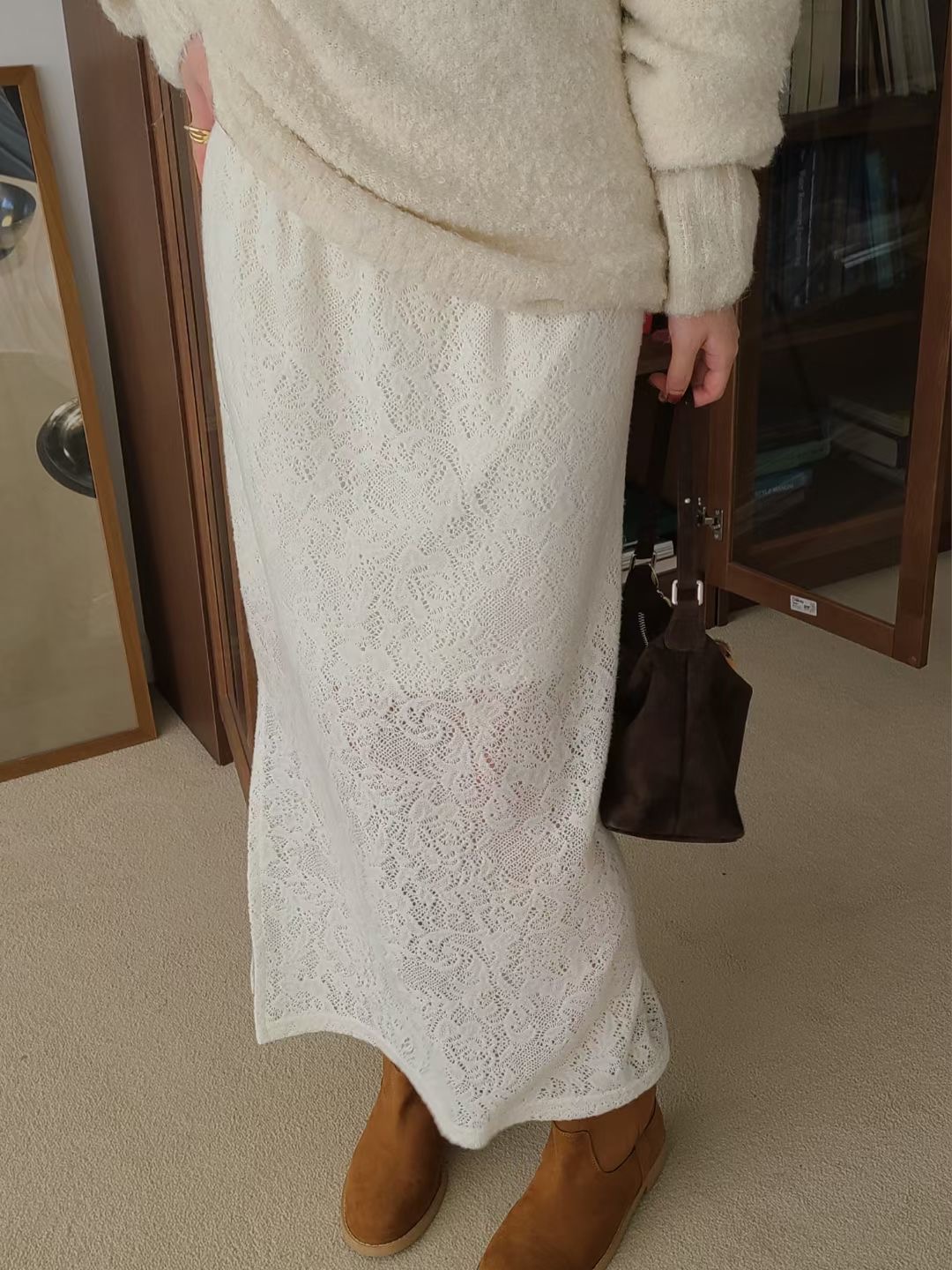 BRING韓國直郵女裝新款時尚熱賣職業25秋冬推薦人氣休閑長裙BRING長裙圖色2