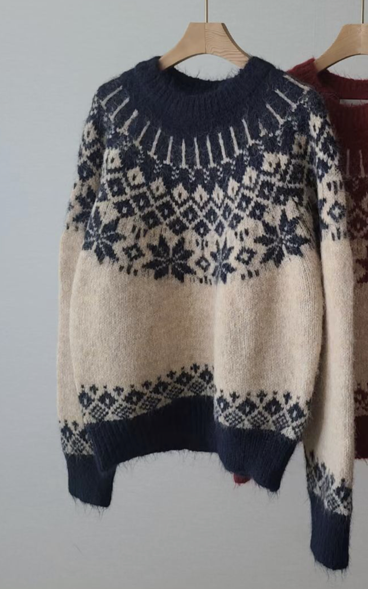 BRING韓國直郵女裝新品職業推薦熱賣時尚25秋冬休閑針織衫BRING針織衫圖色2