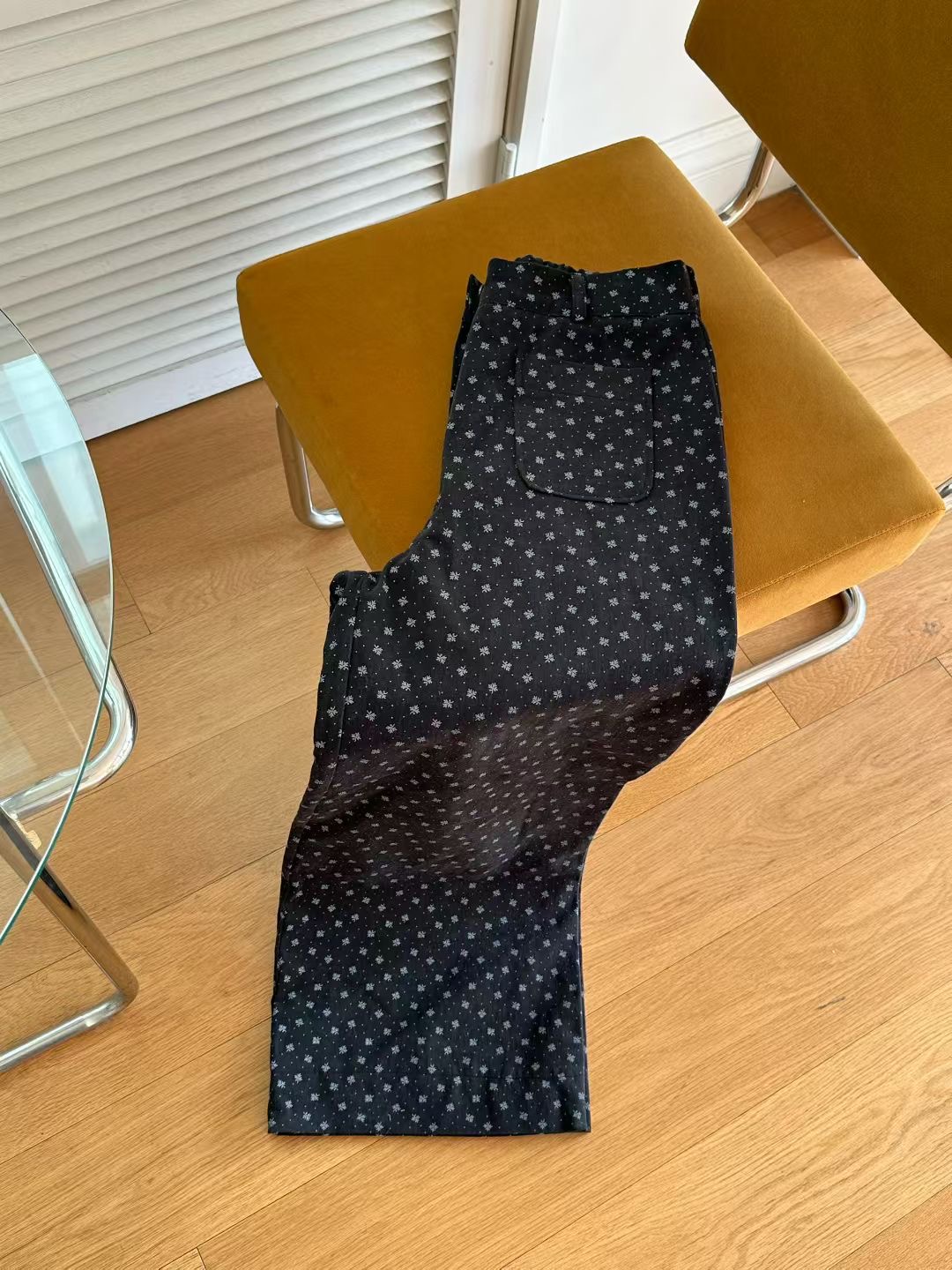 RARASHOW東大門直郵女裝新款推薦時尚職業休閑褲口袋流蘇RARASHOW休閑褲