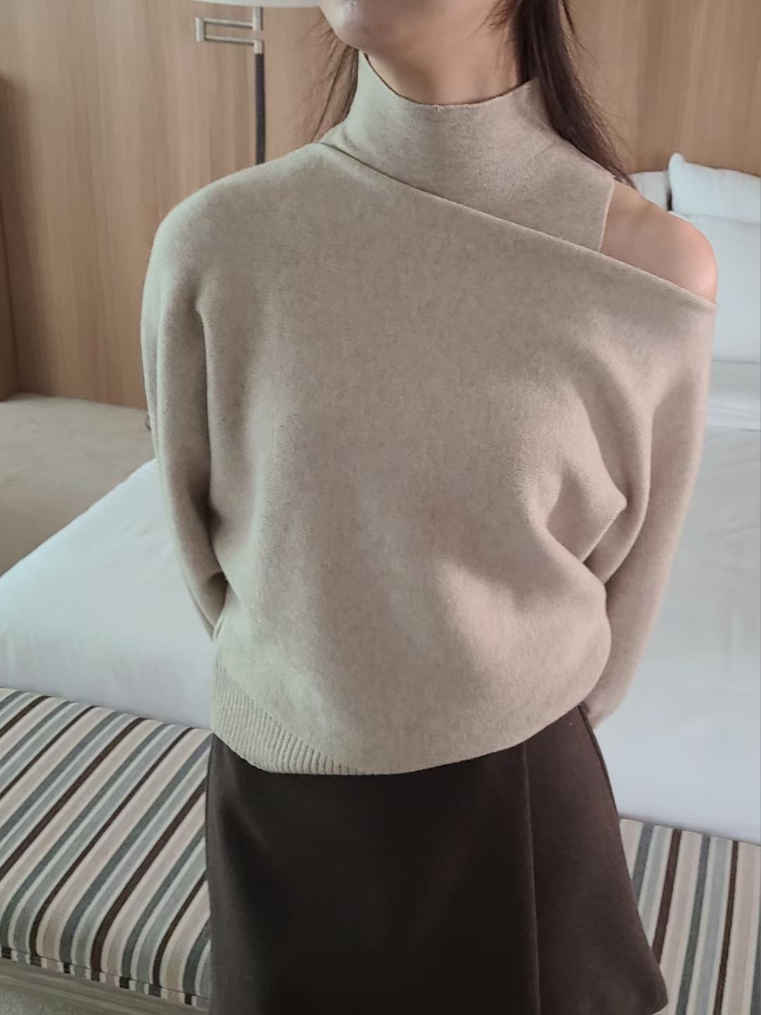 BRING東大門直郵女士新款人氣熱賣時尚休閑職業25秋冬針織衫BRING針織衫圖色2