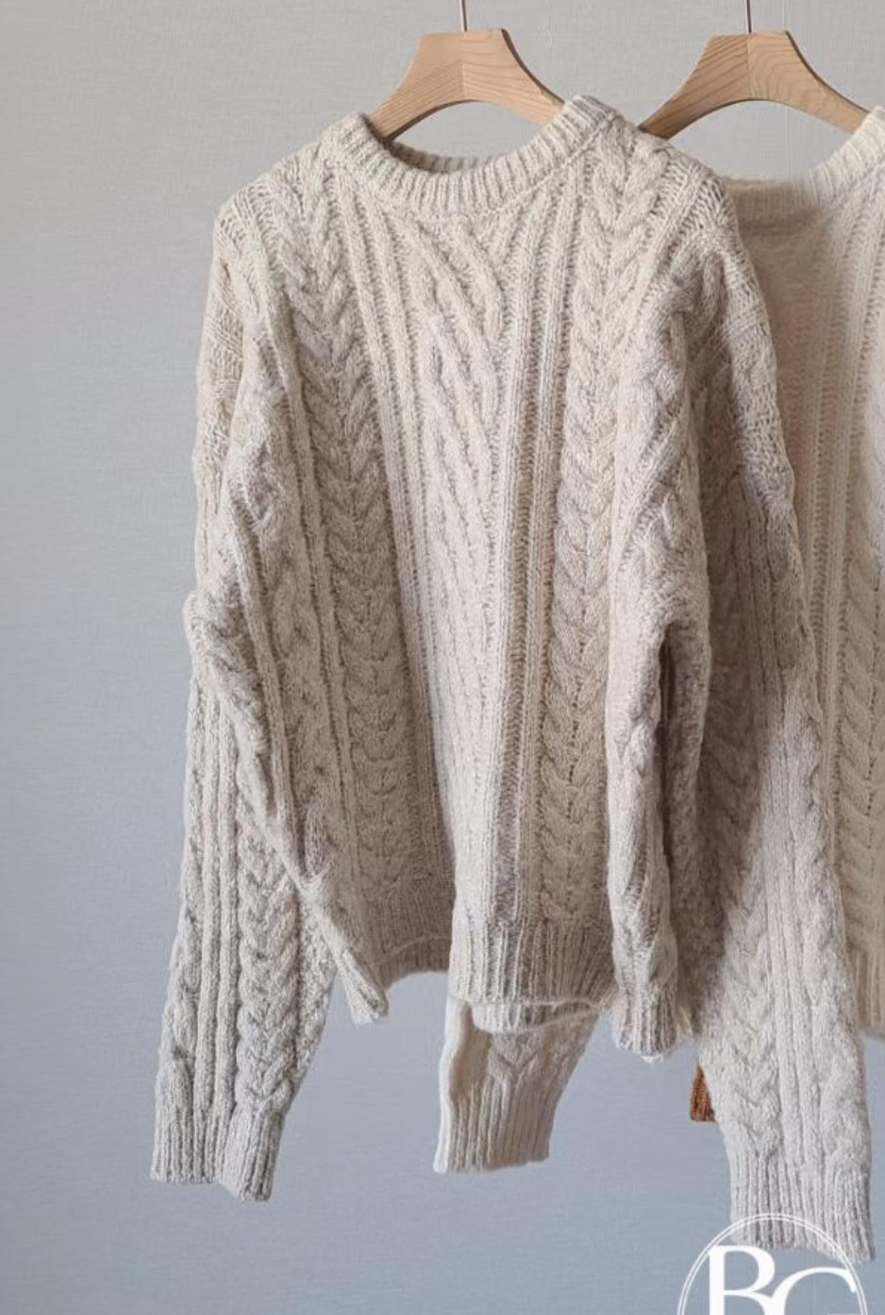 BRING韓國代購女士新品熱賣25秋冬休閑推薦時尚人氣針織衫BRING針織衫圖色1