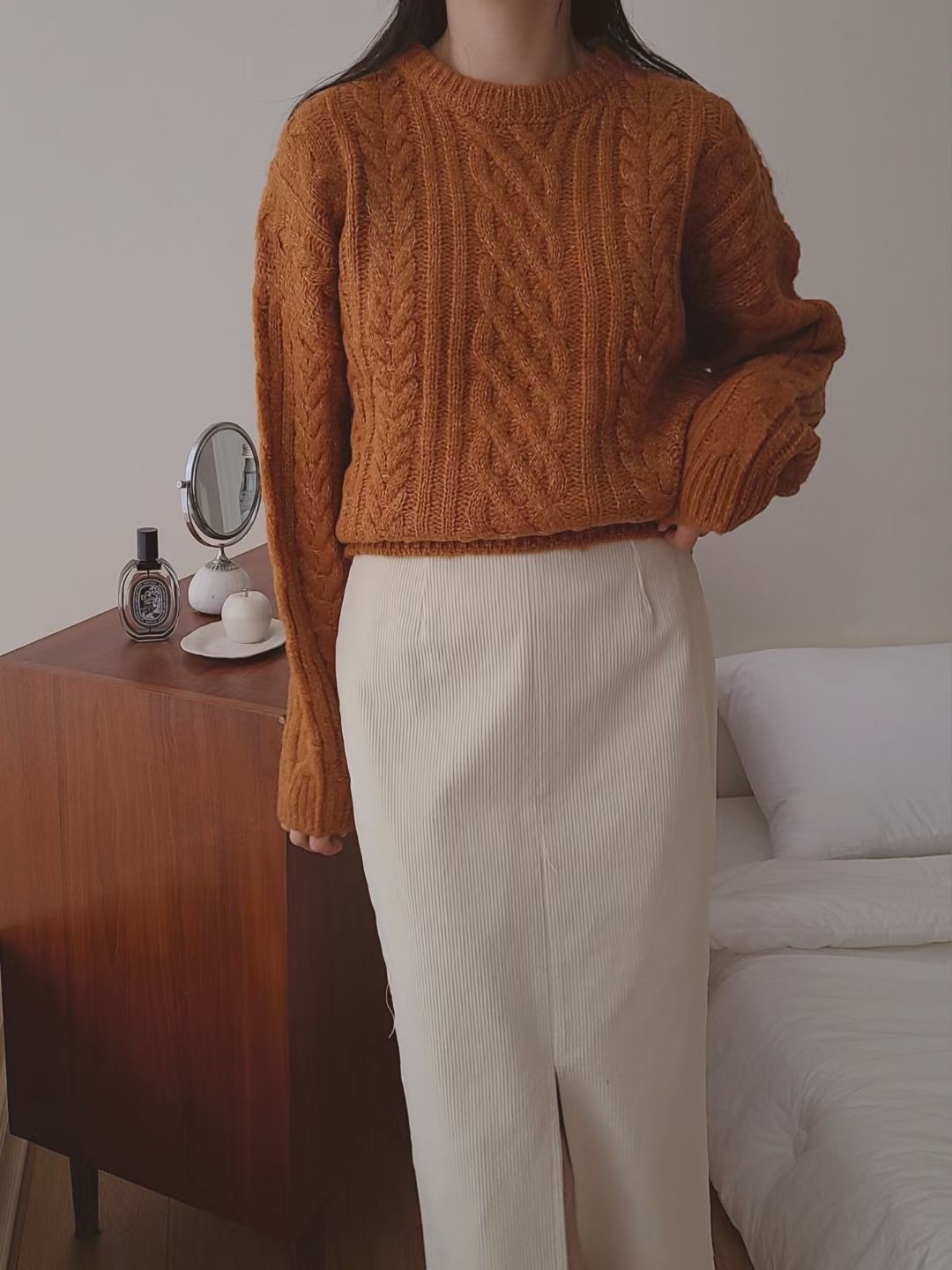 BRING韓國代購女士新品熱賣25秋冬休閑推薦時尚人氣針織衫BRING針織衫圖色3