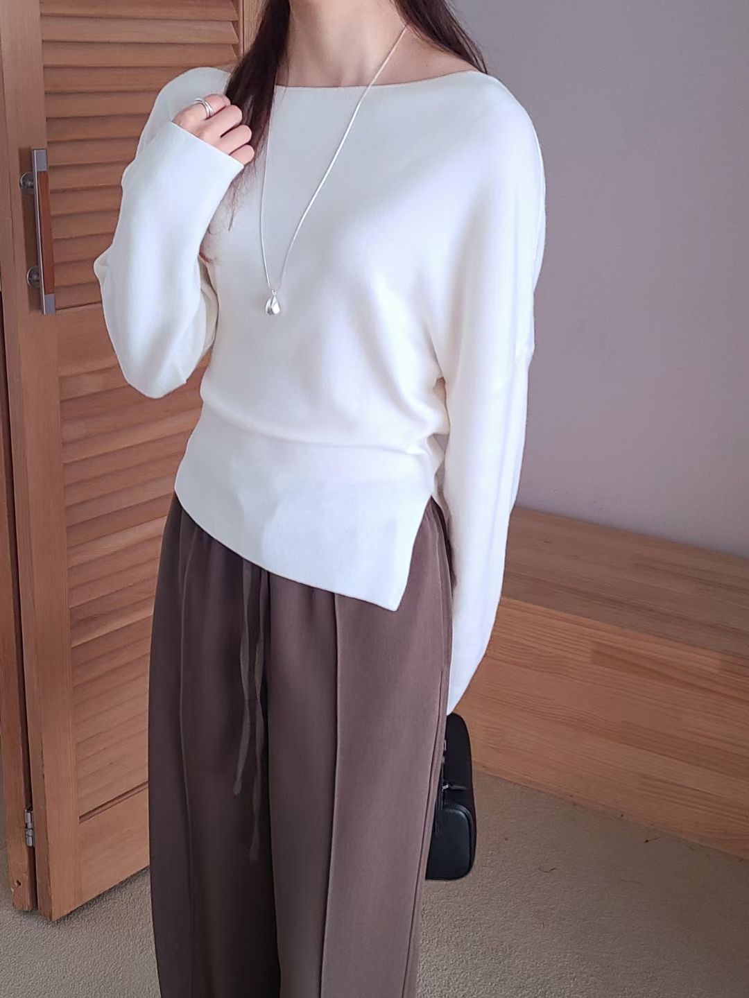 BRING東大門直郵女士新款職業休閑人氣時尚25秋冬推薦針織衫BRING針織衫圖色2