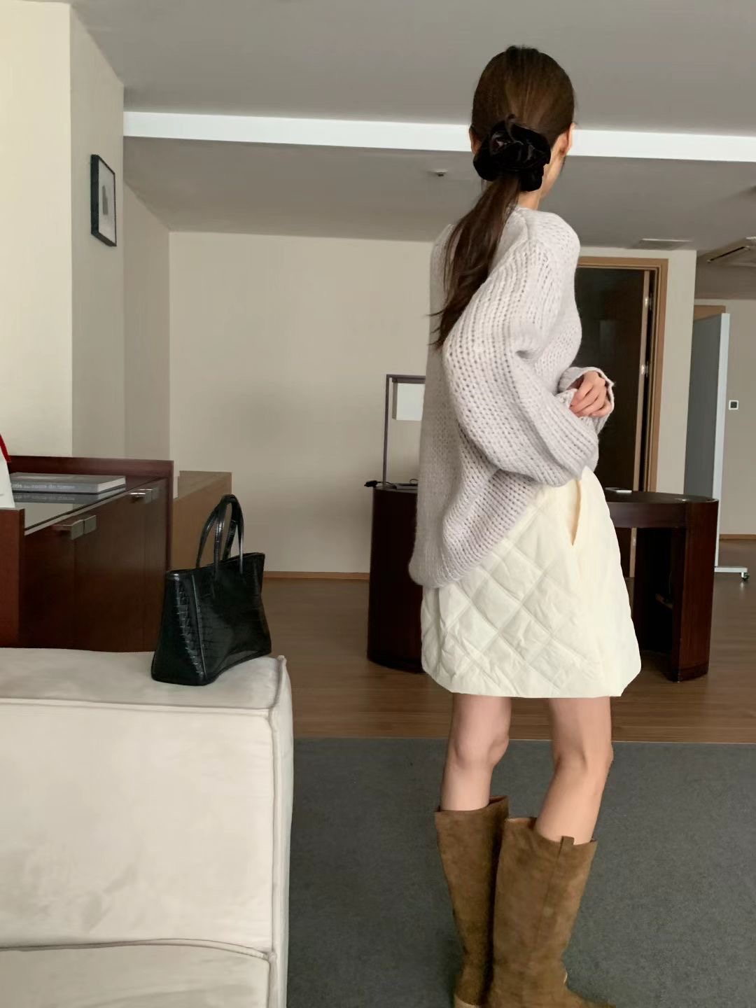 RARASHOW韓國直郵女士新品人氣休閑熱賣職業時尚推薦短裙RARASHOW短裙