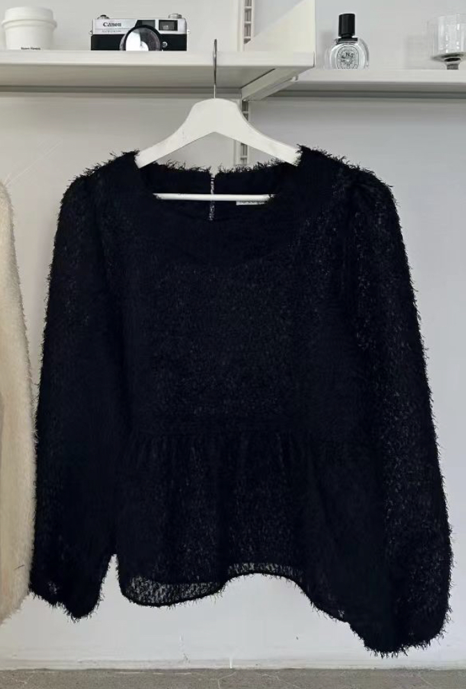 RARASHOW東大門代購女士新品休閑推薦職業25秋冬熱賣針織衫RARASHOW針織衫圖色2