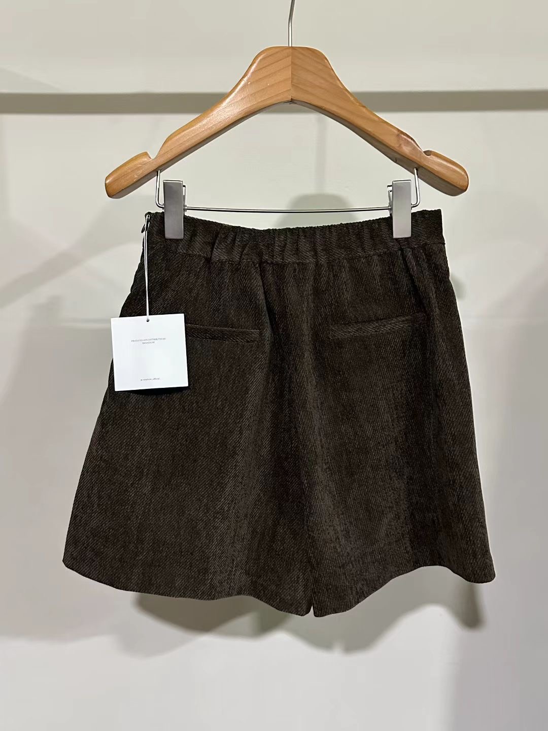 RARASHOW韓國直郵女裝新品25秋冬時尚推薦休閑裙褲雙口袋RARASHOW裙褲