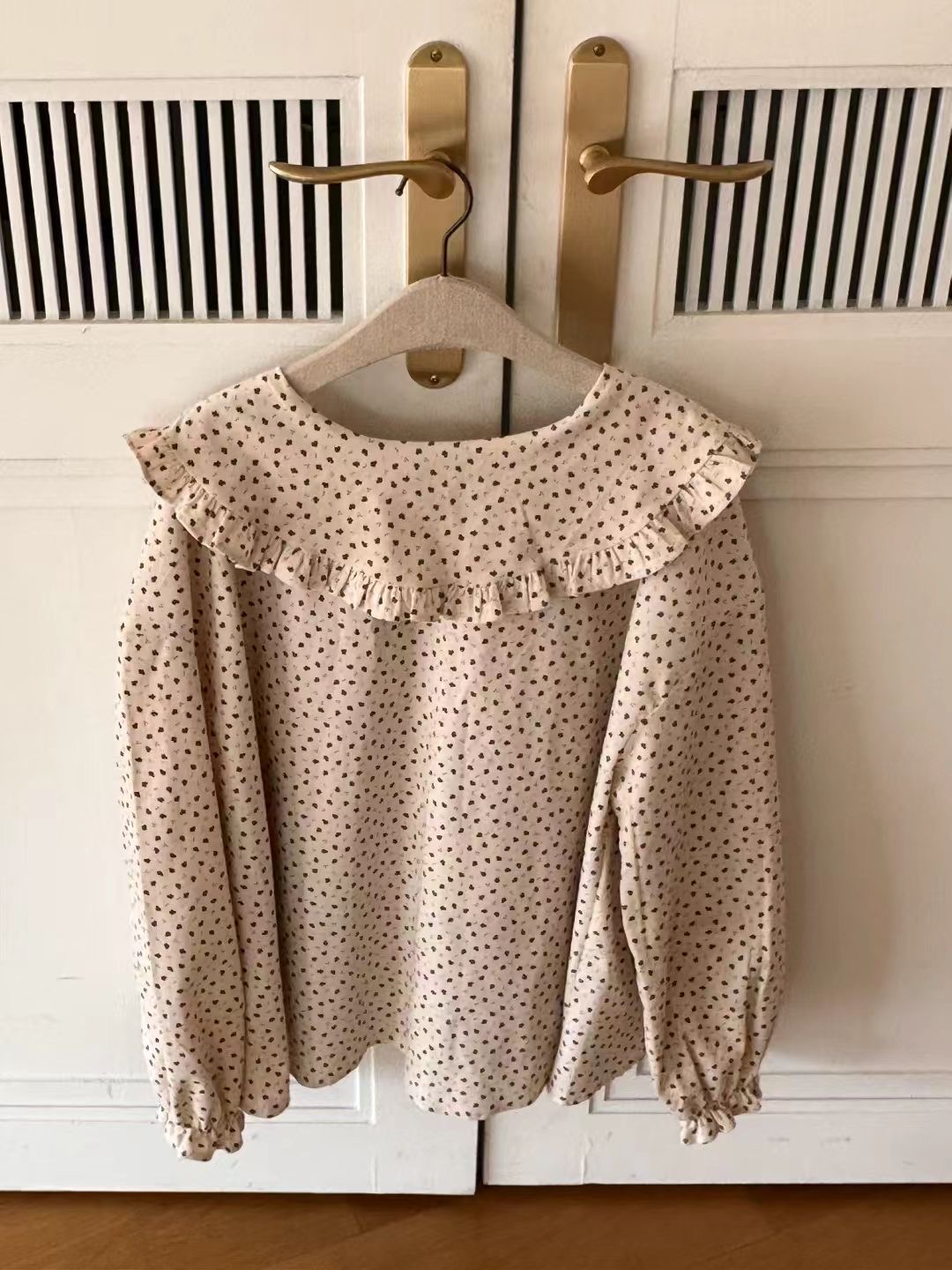 RARASHOW韓國直郵女裝新品推薦職業人氣襯衫蕾絲衫荷葉邊RARASHOW襯衫/蕾絲衫