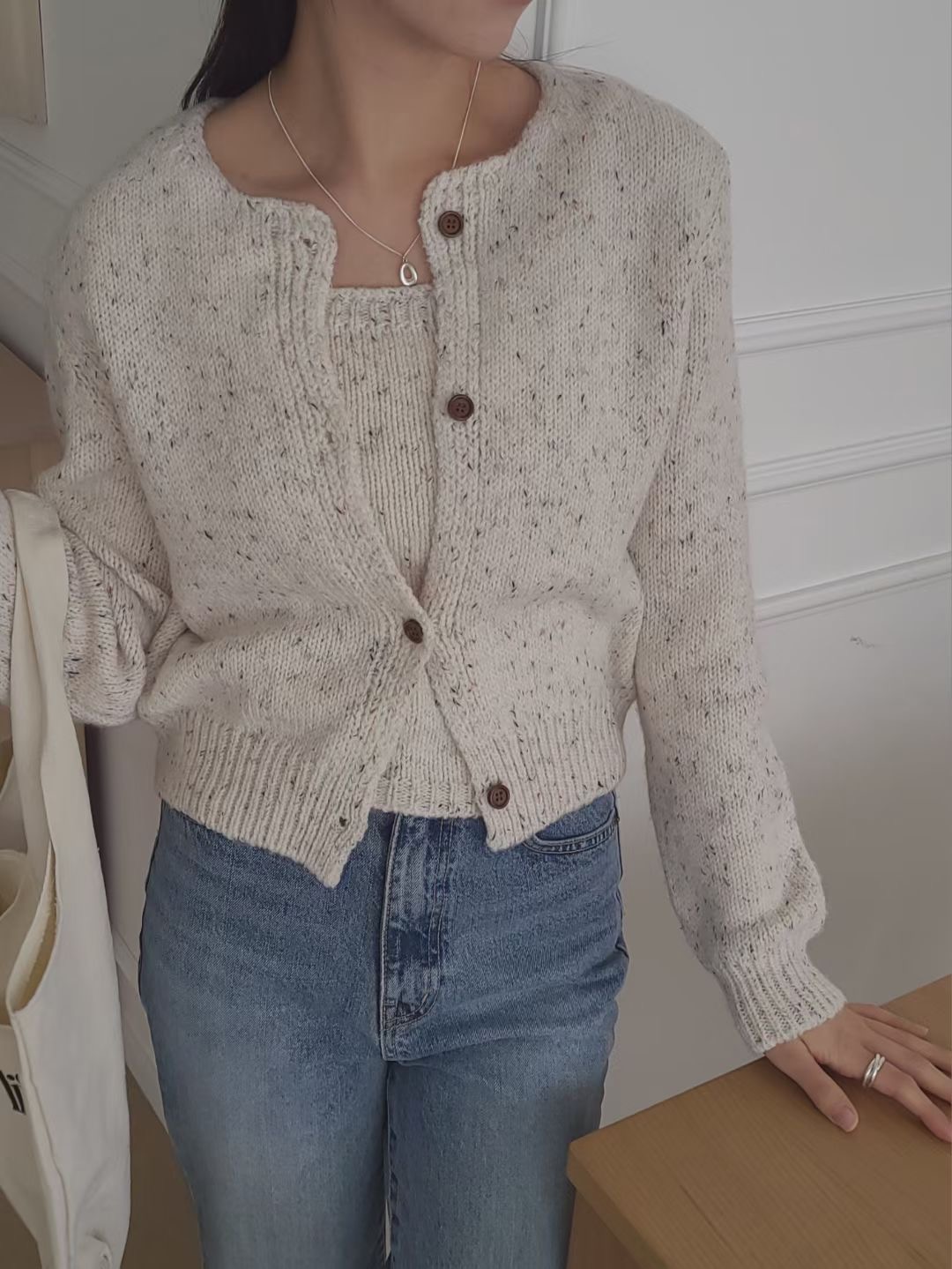 BRING韓國代購女士新品推薦熱賣職業休閑人氣時尚25秋冬針織衫BRING針織衫