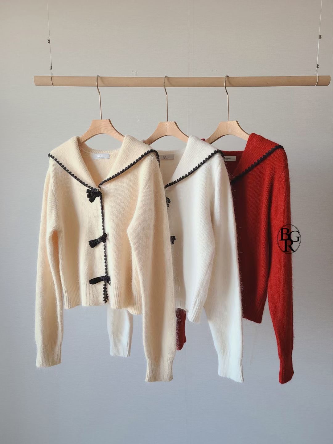 BRING東大門直郵女士新款休閑職業25秋冬熱賣時尚人氣針織衫BRING針織衫圖色2左二色