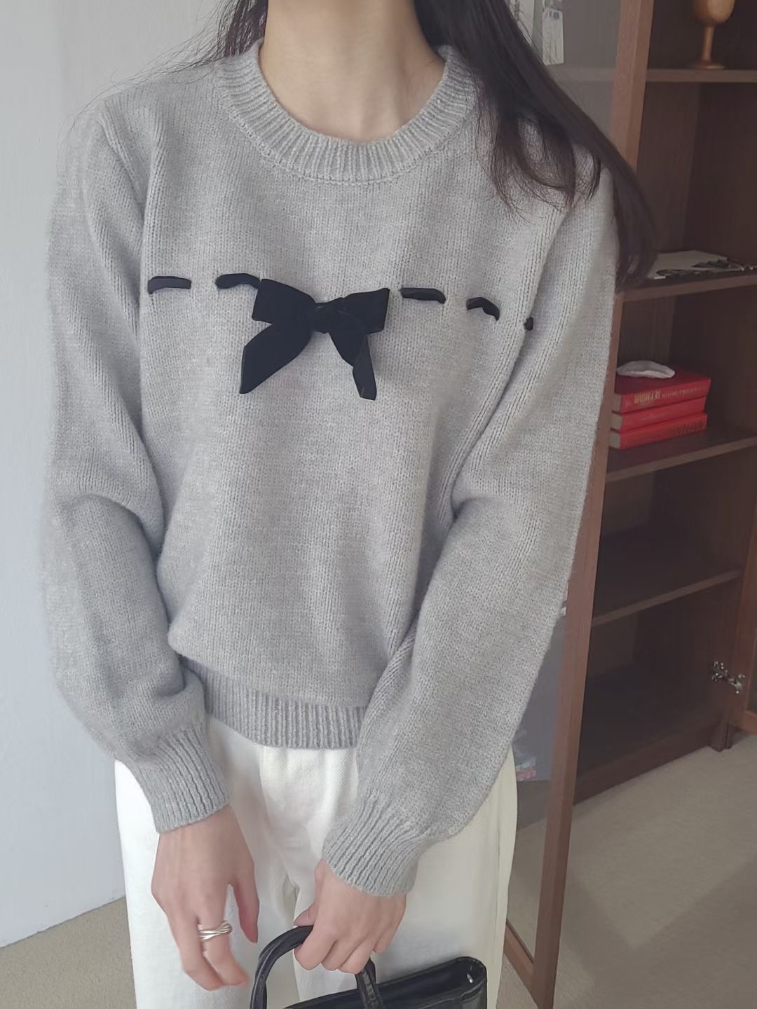 BRING韓國直郵女裝新款熱賣25秋冬人氣推薦職業休閑針織衫BRING針織衫圖色2