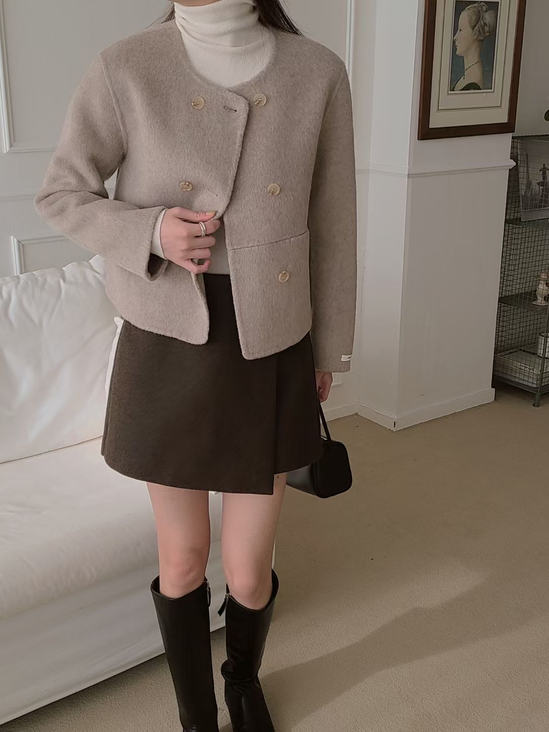 BRING東大門代購女裝新品休閑職業人氣時尚25秋冬熱賣裙褲BRING裙褲