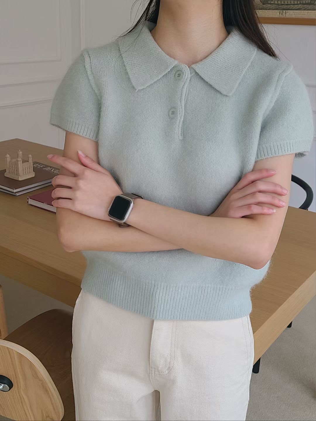 BRING東大門實拍女士新品熱賣人氣休閑推薦時尚25秋冬針織衫BRING針織衫圖色1