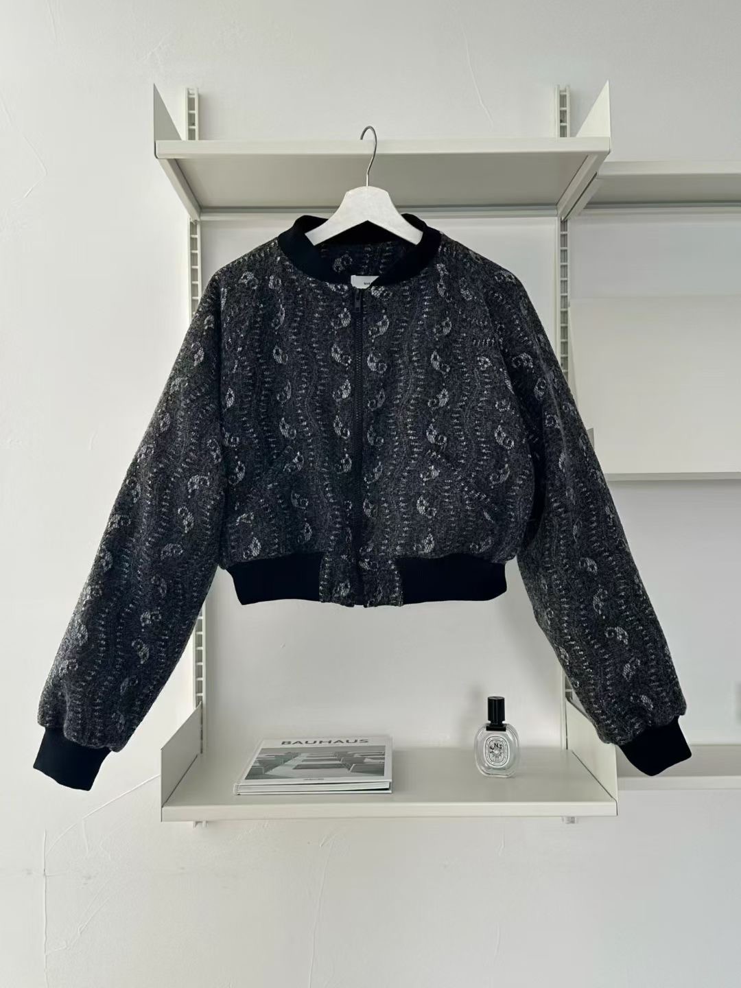 RARASHOW東大門直郵女裝新款時尚推薦25秋冬熱賣夾克蕾絲RARASHOW夾克圖色1