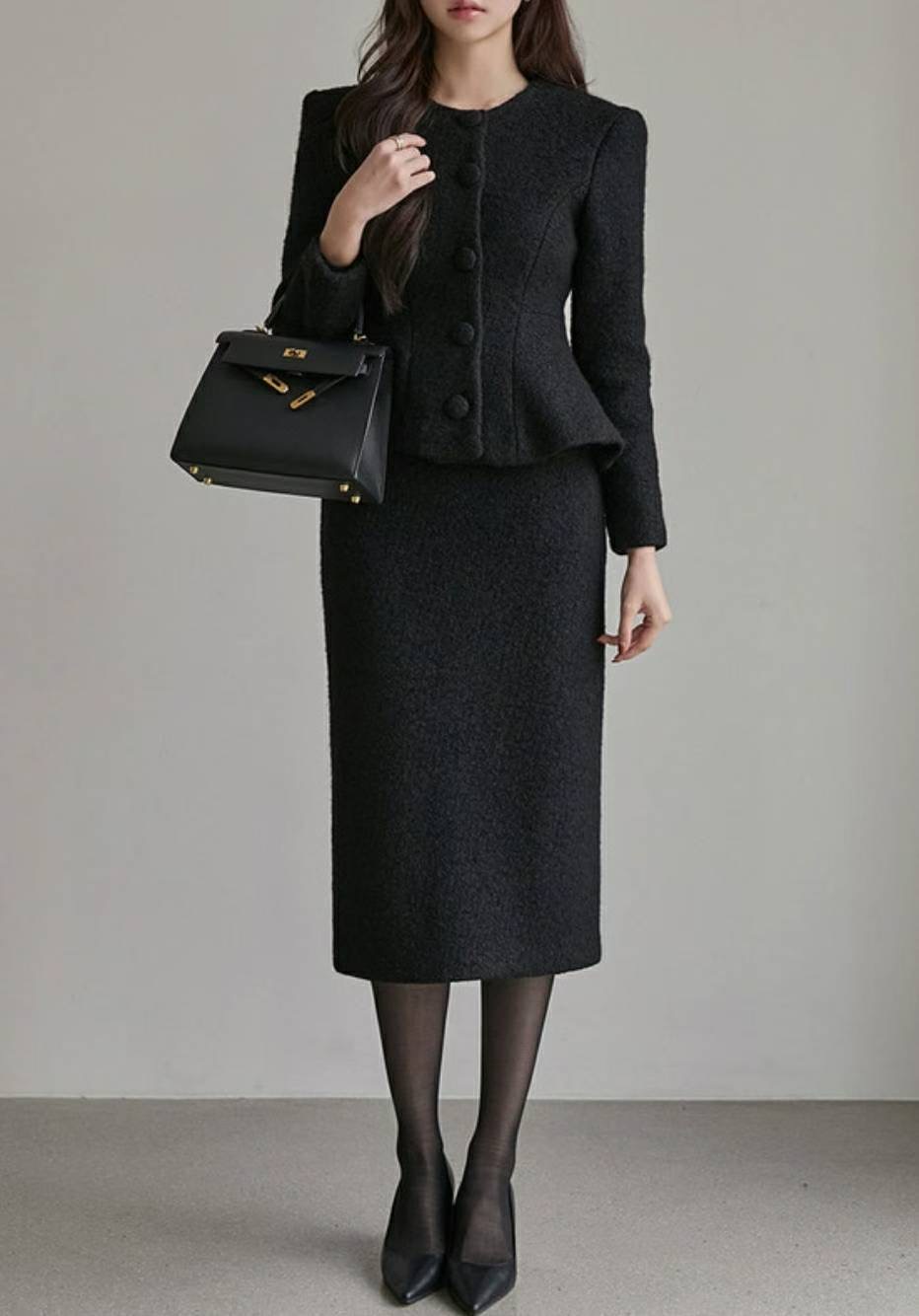 S.W SHOP-에스 더블유샵-T韓國代購㊣女士新品時尚套裝S.W SHOP套裝圖色3