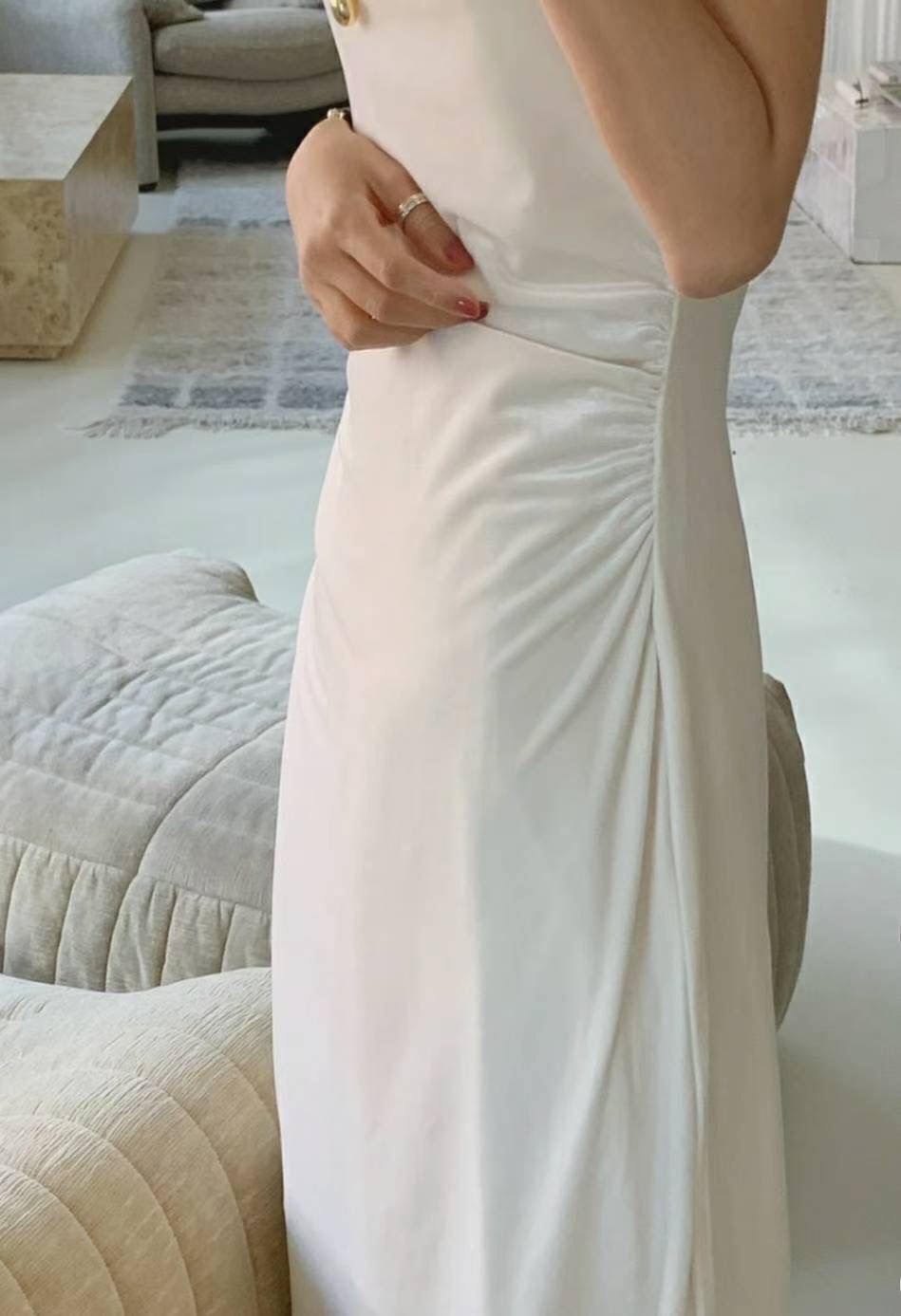 S.W SHOP-에스 더블유샵-T㊣東大門代購女裝新品時尚連衣裙天鵝絨S.W SHOP連衣裙