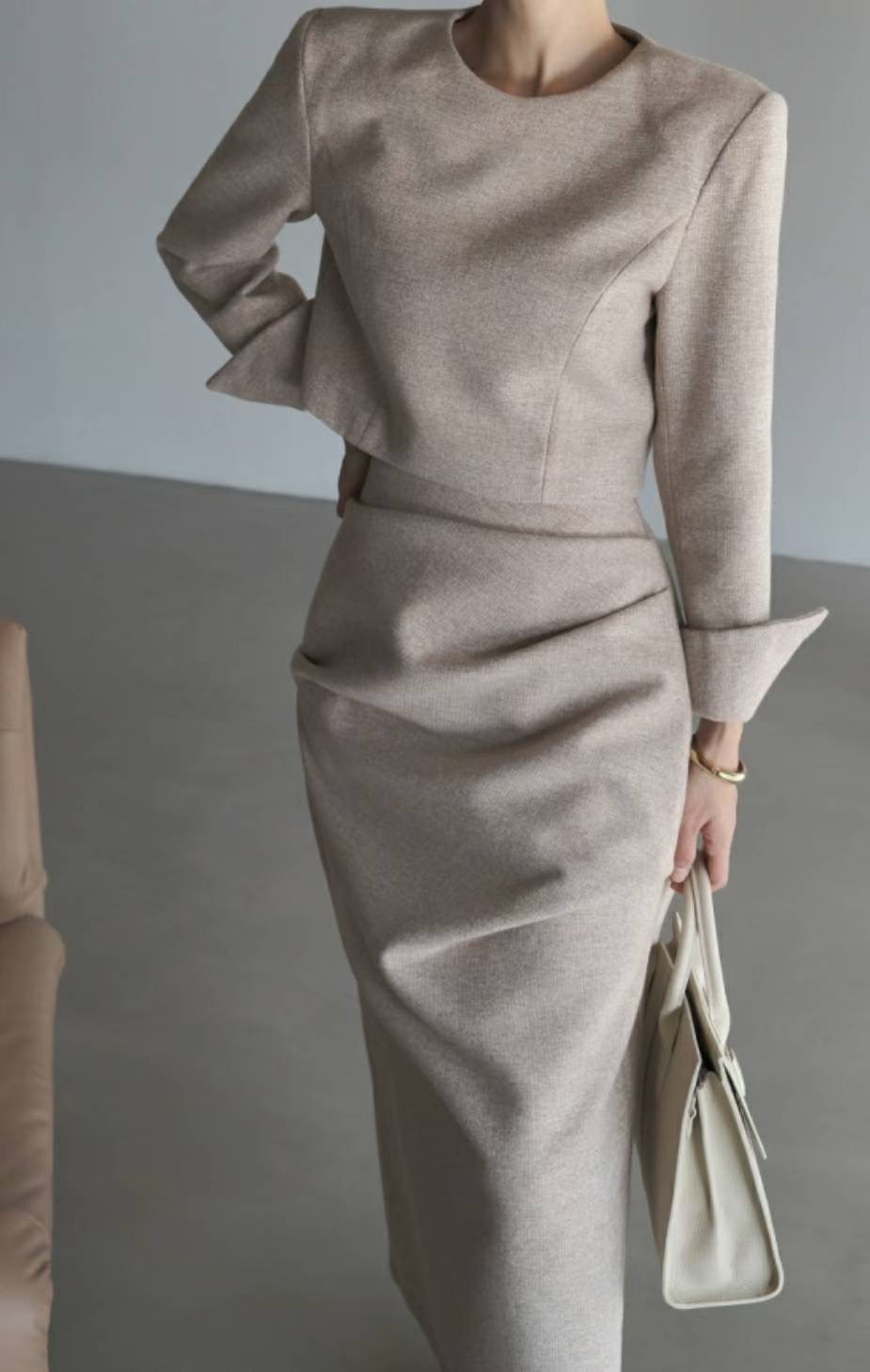 S.W SHOP-에스 더블유샵-T㊣東大門代購女士新款時尚套裝S.W SHOP套裝