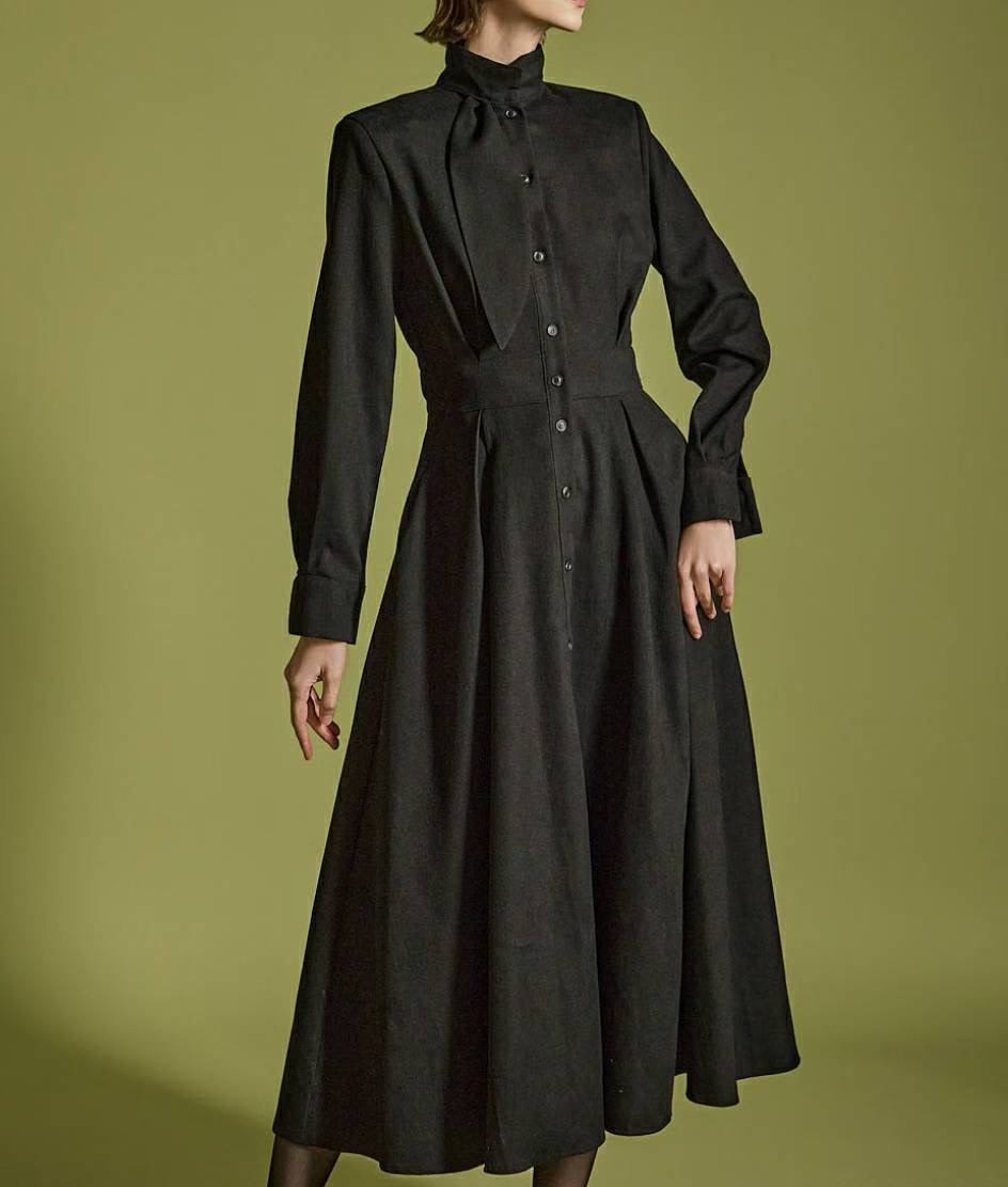 S.W SHOP-에스 더블유샵-T㊣東大門實拍女士新品人氣連衣裙S.W SHOP連衣裙圖色1