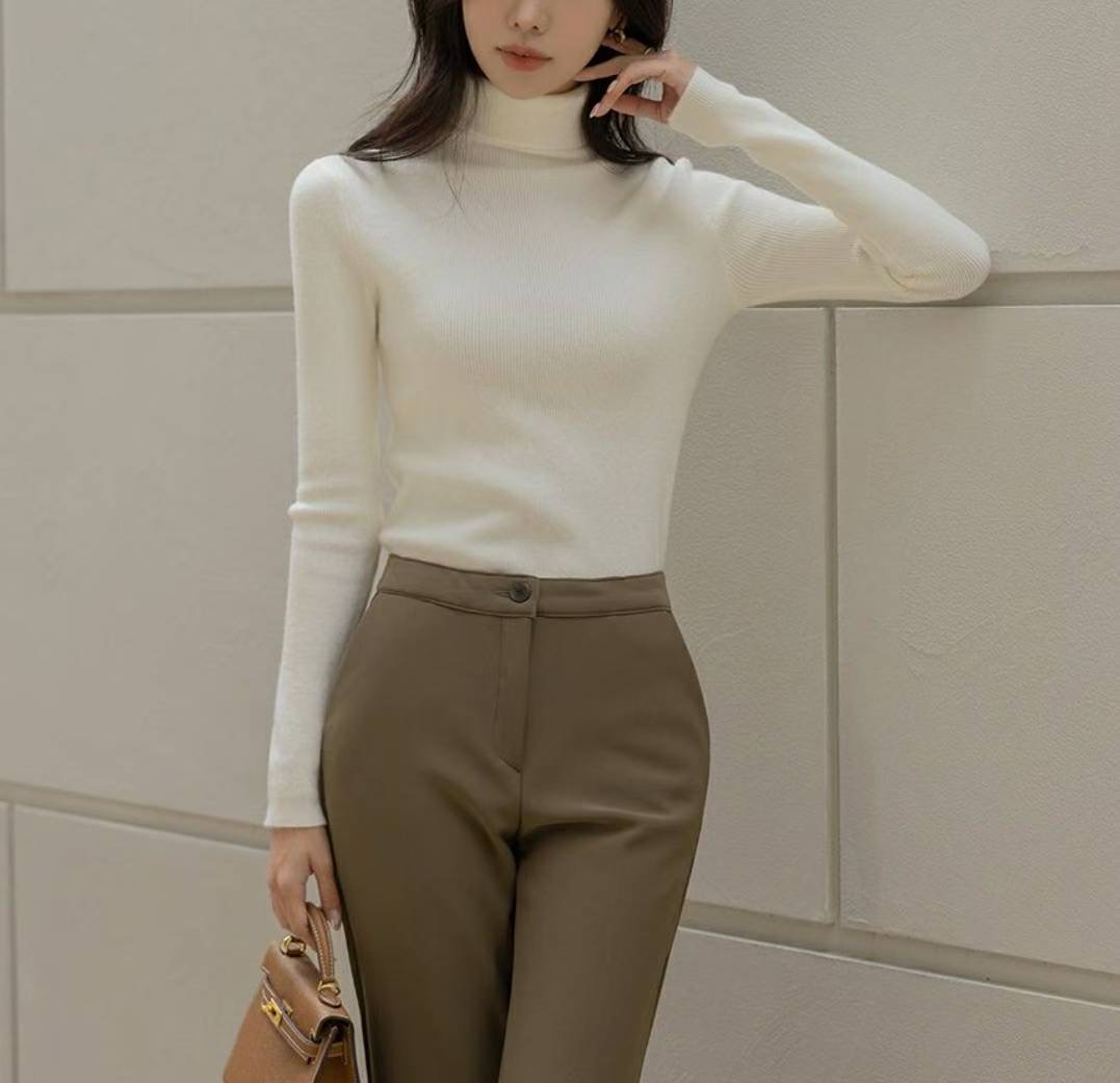 S.W SHOP-에스 더블유샵-T㊣東大門代購女裝新款時尚長袖T恤抓絨S.W SHOP長袖T恤圖色3