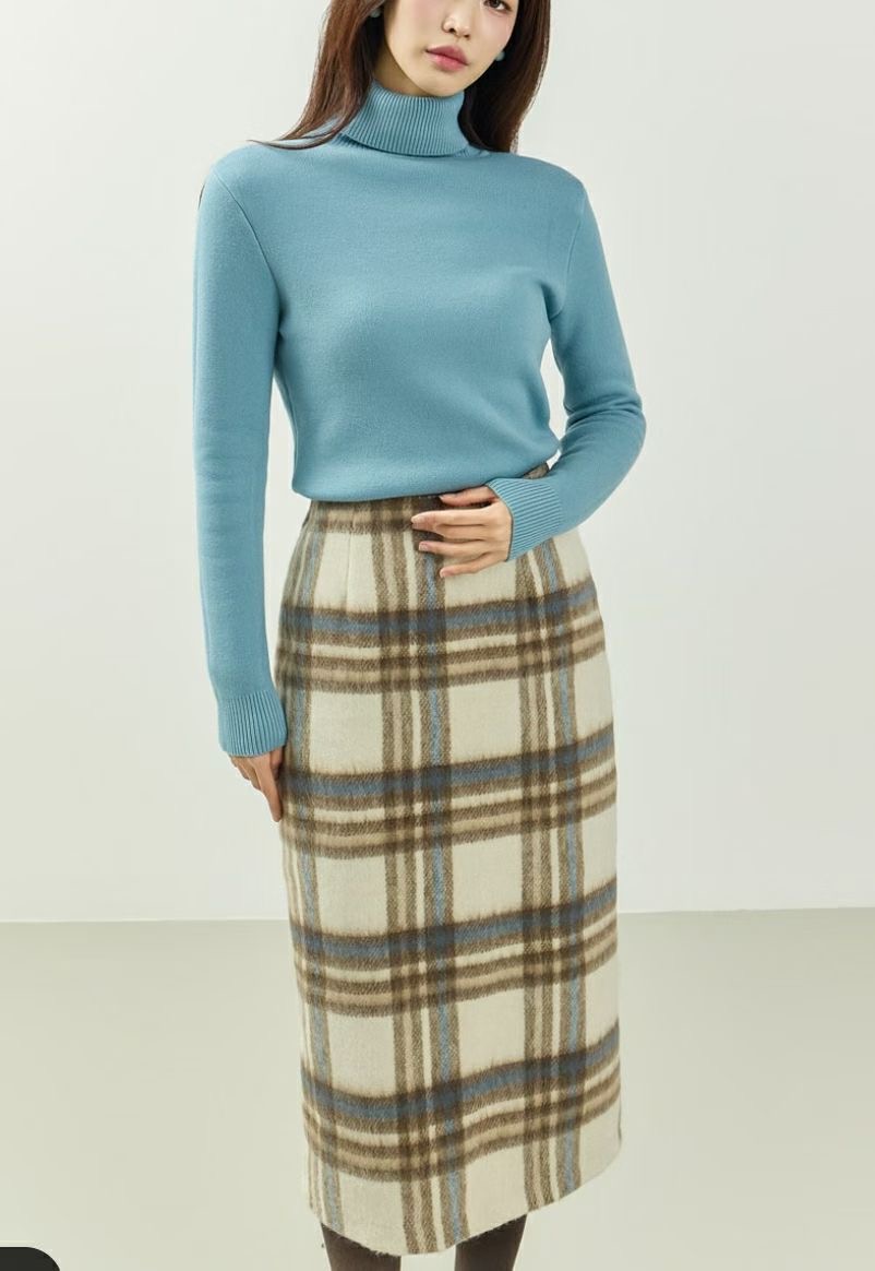 S.W SHOP-에스 더블유샵-T韓國直郵㊣女裝新品休閑針織衫貂皮S.W SHOP針織衫圖色5