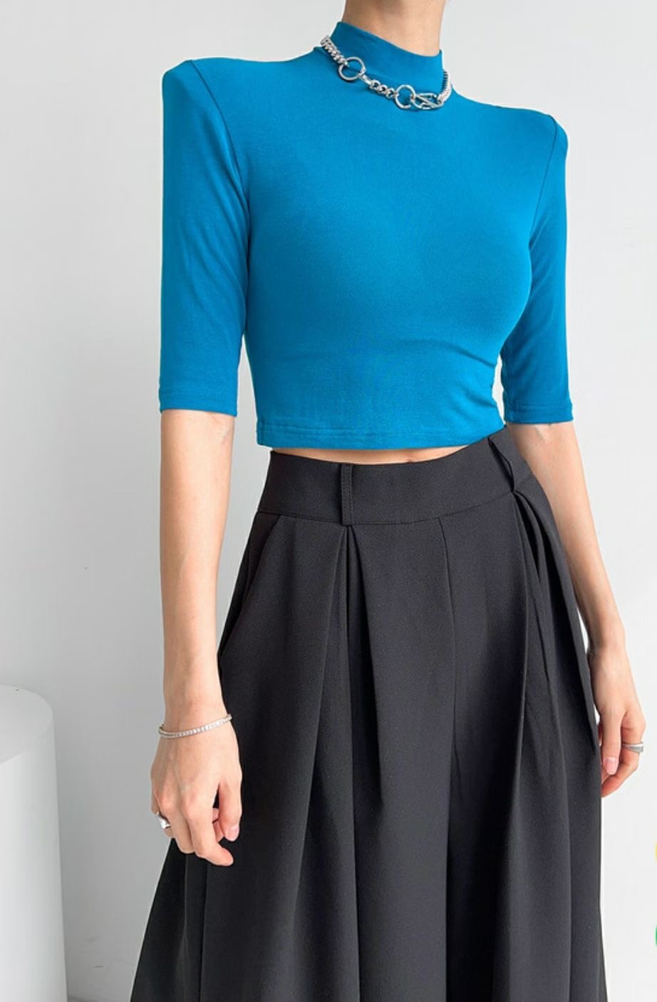 S.W SHOP-에스 더블유샵-T韓國直郵㊣女裝新品時尚T恤S.W SHOPT恤