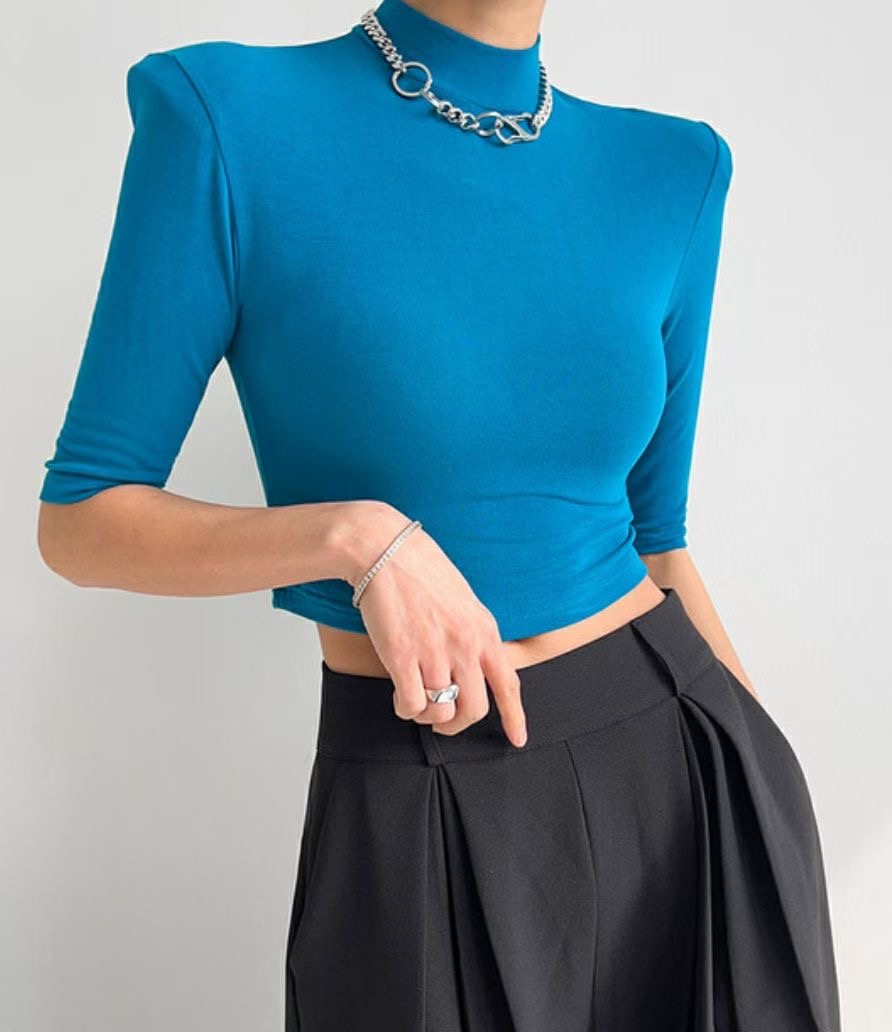 S.W SHOP-에스 더블유샵-T韓國直郵㊣女裝新品時尚T恤S.W SHOPT恤圖色4