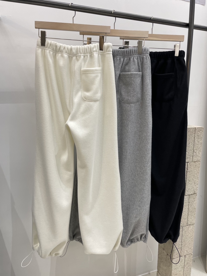 MOMENT韓國代購㊣女裝新款人氣職業時尚休閑推薦休閑褲羊毛MOMENT/RECOVER休閑褲