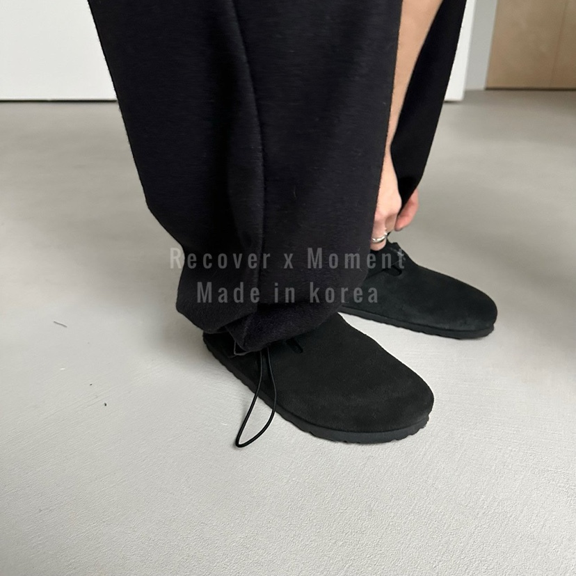 MOMENT韓國代購㊣女裝新款人氣職業時尚休閑推薦休閑褲羊毛MOMENT/RECOVER休閑褲