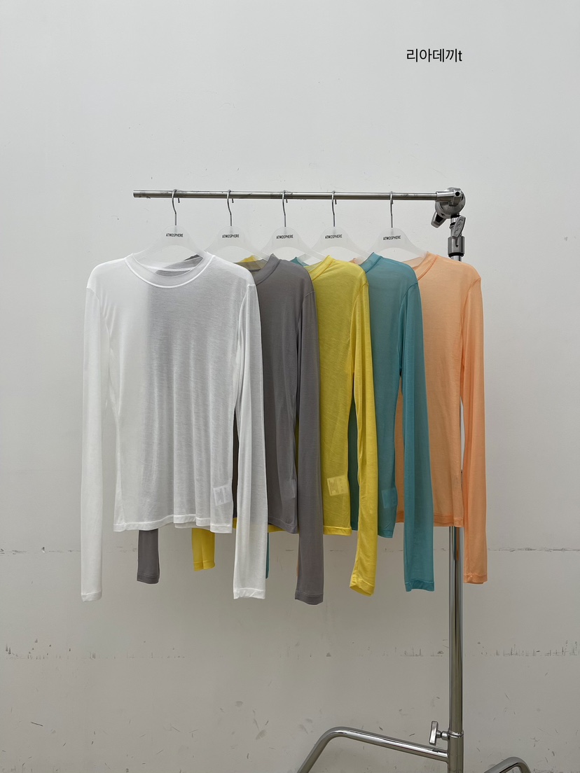 ATMOSPHERE㊣東大門代購女士新品熱賣職業時尚休閑人氣長袖T恤ATMOSPHERE/BLING長袖T恤