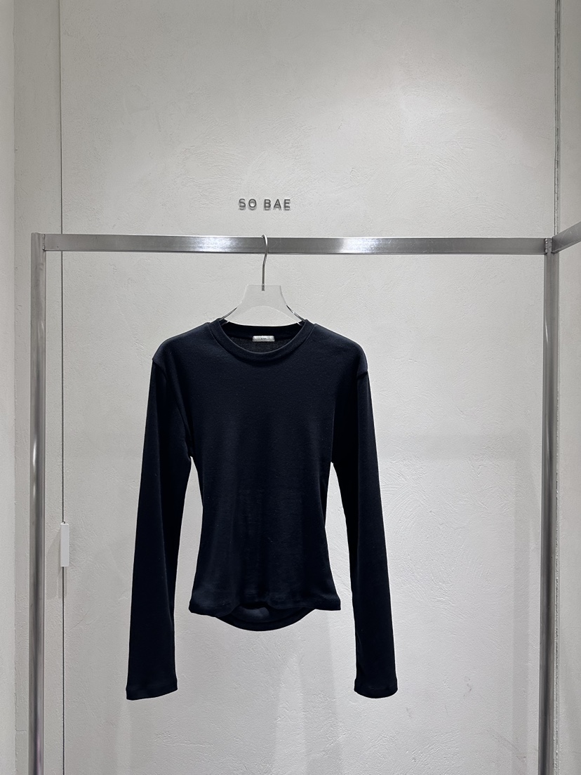 SO BAE㊣東大門代購女士新品時尚推薦熱賣真品長袖T恤春款SO BAE長袖T恤圖色3