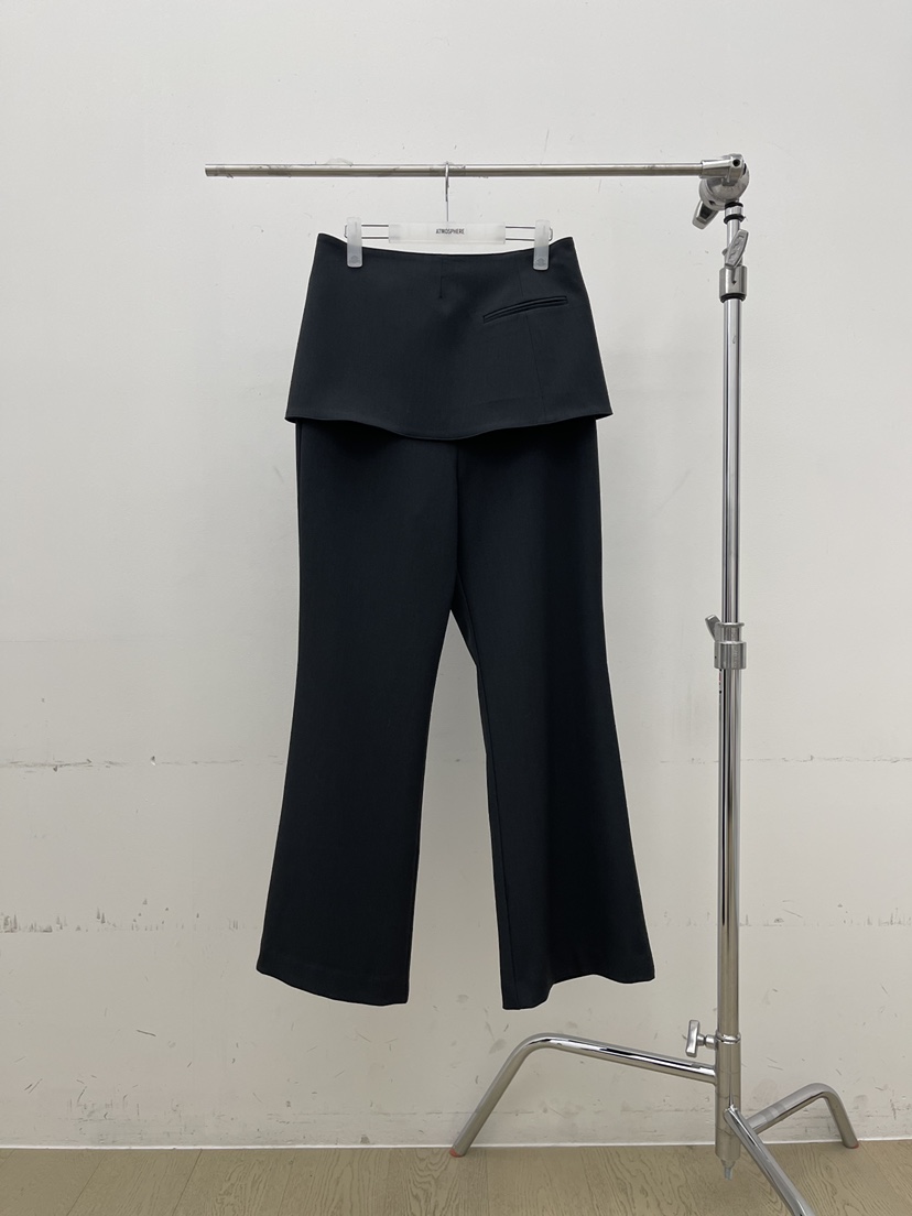 ATMOSPHERE東大門直郵㊣女裝新品休閑真品熱賣時尚26春夏裙褲ATMOSPHERE/BLING裙褲圖色2黑