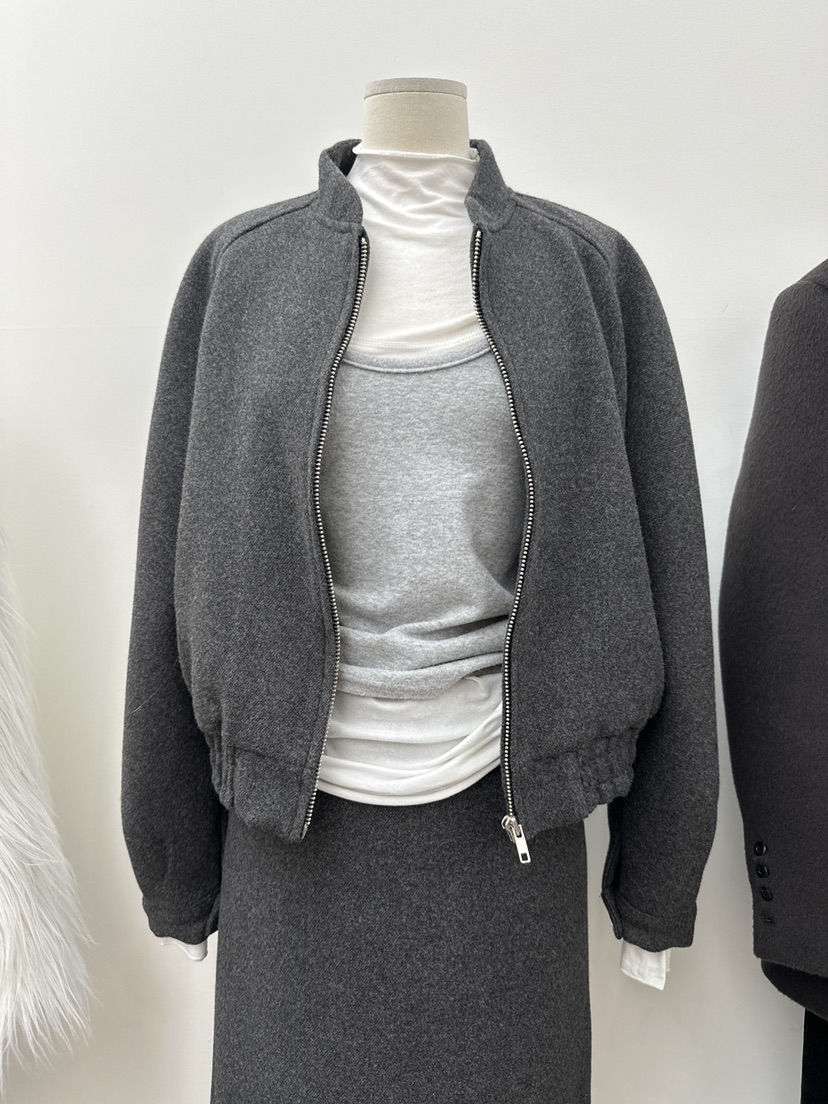 MAINT韓國代購㊣女士新品推薦職業休閑真品人氣熱賣夾克春款MAINT夾克圖色1墨色