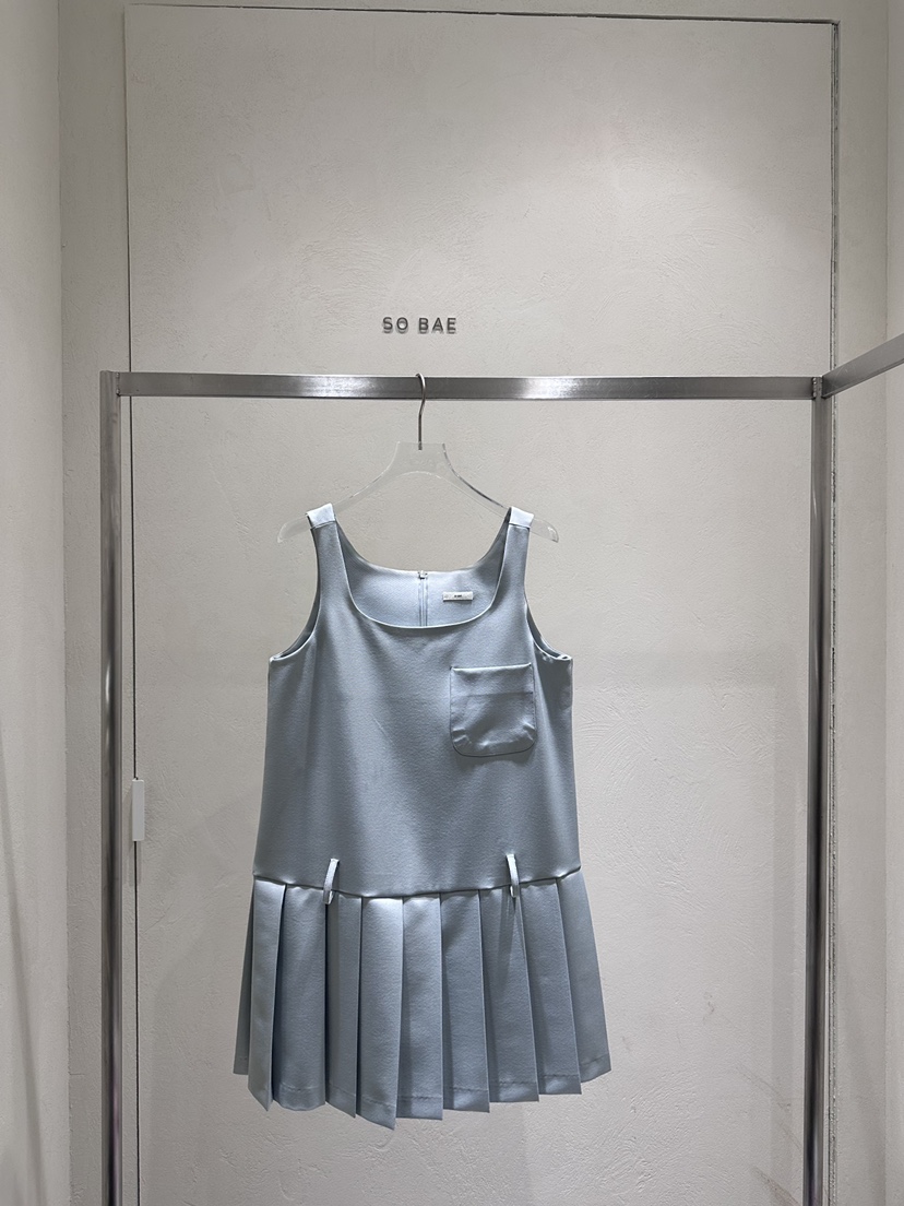 SO BAE㊣東大門實拍女士新品真品職業26春夏時尚連衣裙春款SO BAE連衣裙圖色1