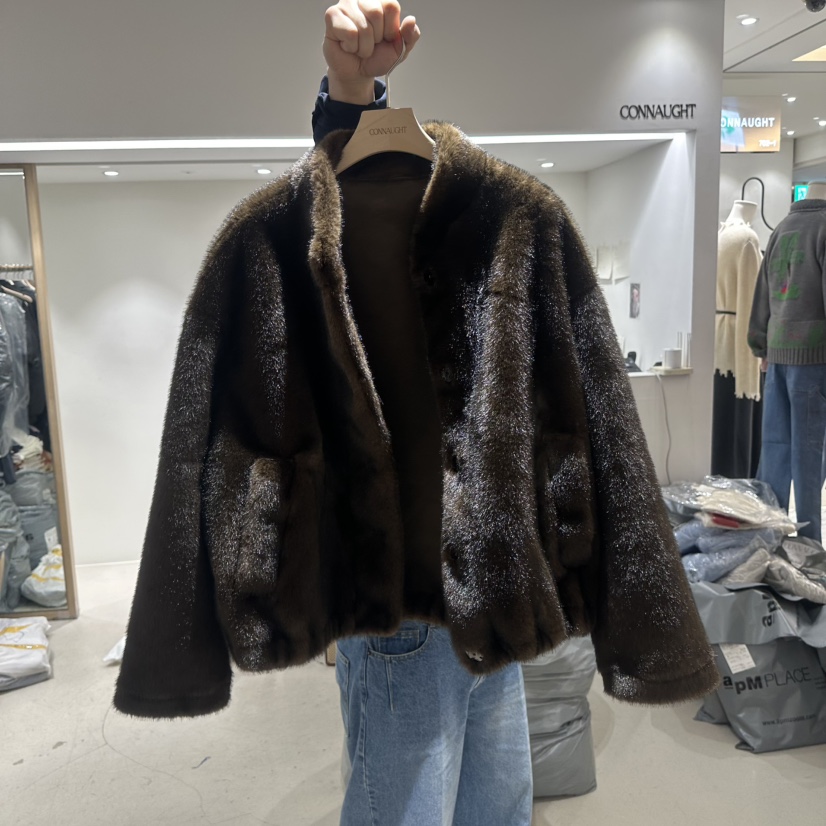 CONNAUGHT/DAILYJUD東大門直郵㊣女裝新品推薦時尚短款大衣CONNAUGHT/DAILYJUD短款大衣圖色1