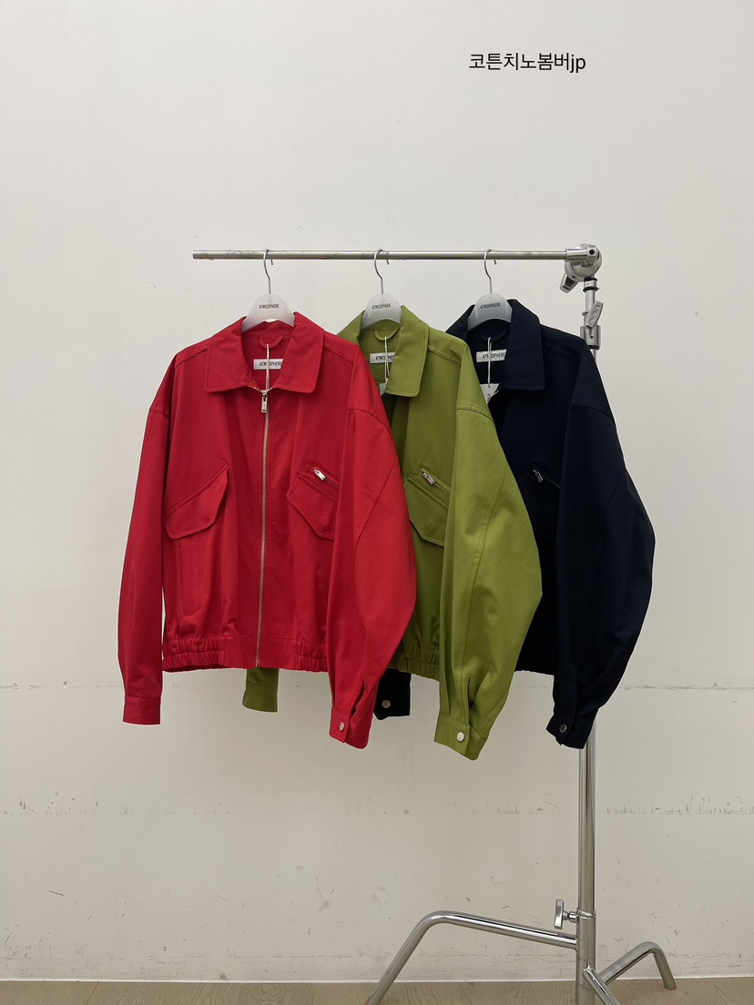 ATMOSPHERE㊣東大門實拍女士新品休閑真品夾克斜紋棉布棉質ATMOSPHERE/BLING夾克