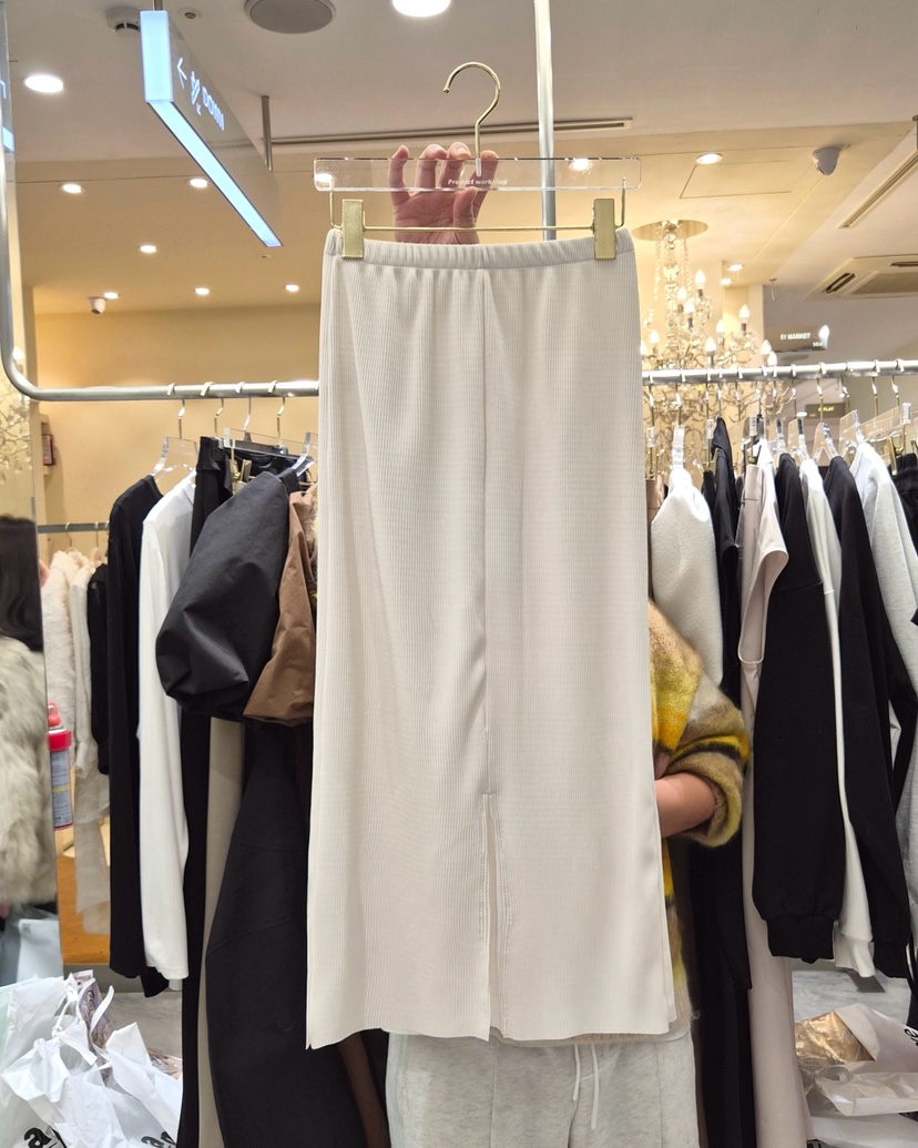 WORK SHOP東大門直郵㊣女裝新款推薦休閑26春夏真品長裙春款Work_shop長裙