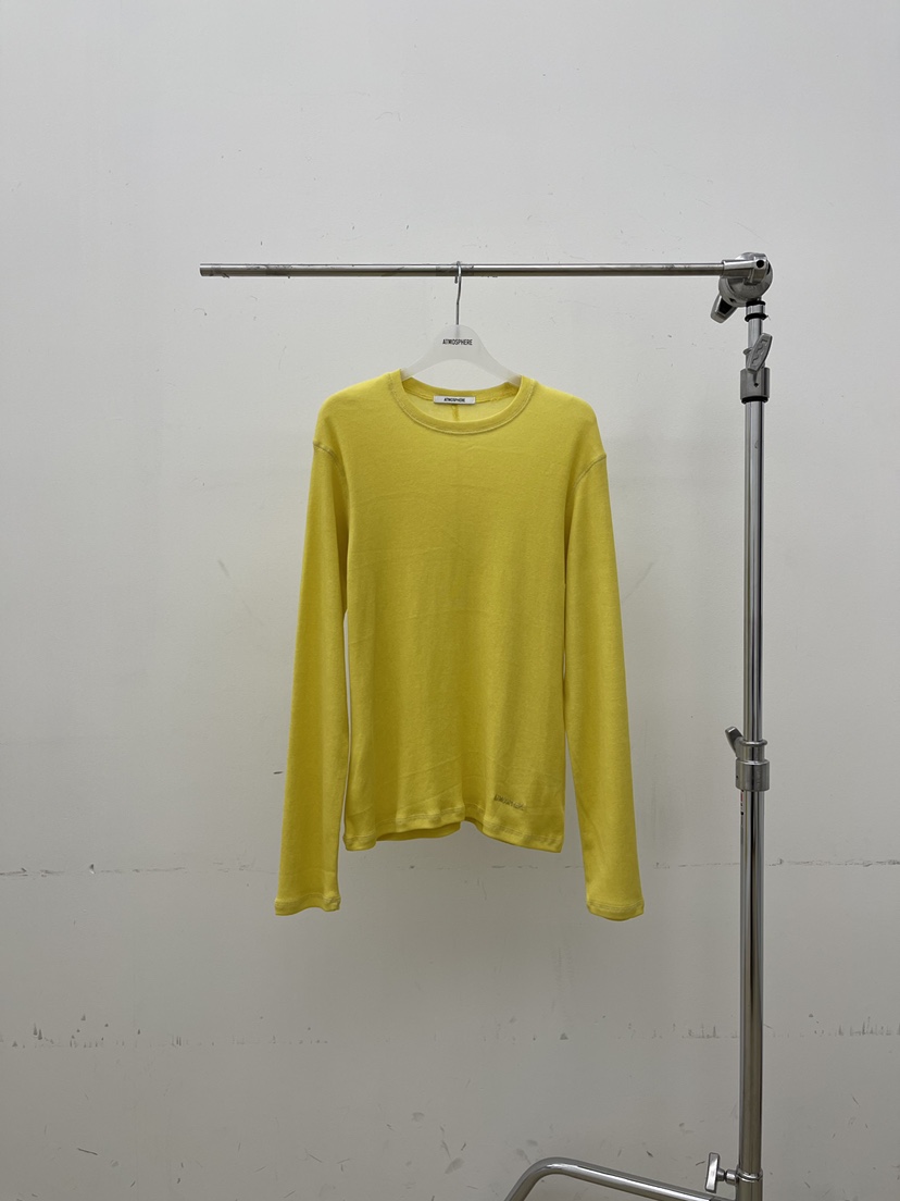 ATMOSPHERE韓國代購㊣女裝新品時尚人氣推薦休閑真品長袖T恤ATMOSPHERE/BLING長袖T恤圖色1