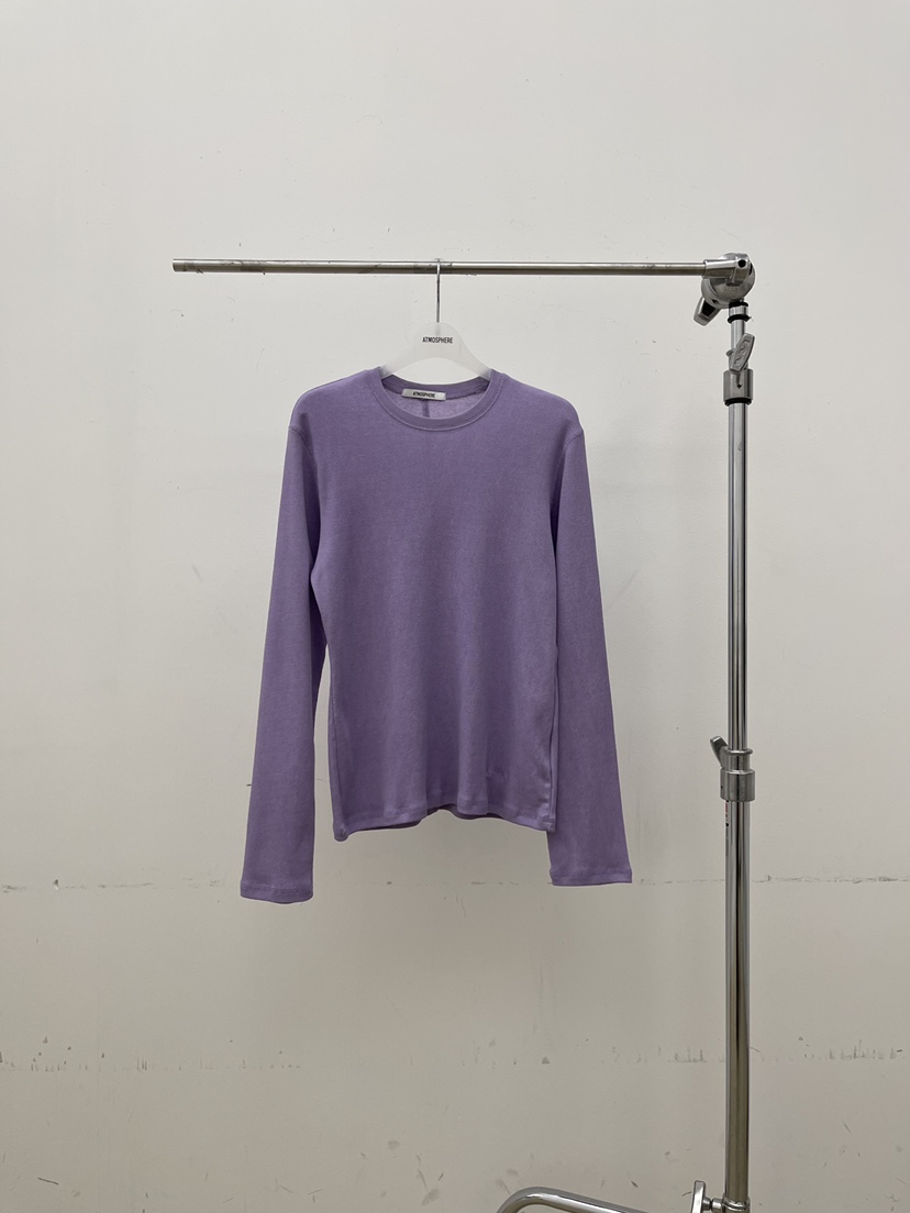 ATMOSPHERE韓國代購㊣女裝新品時尚人氣推薦休閑真品長袖T恤ATMOSPHERE/BLING長袖T恤圖色2