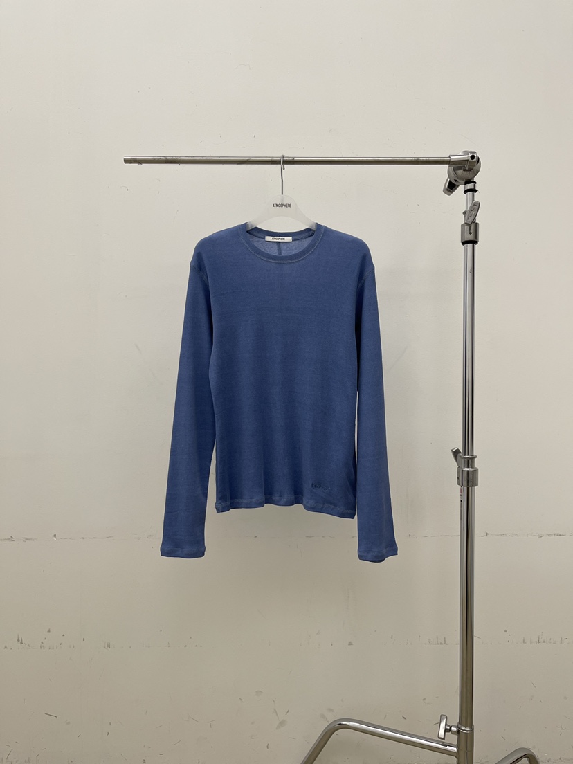 ATMOSPHERE韓國代購㊣女裝新品時尚人氣推薦休閑真品長袖T恤ATMOSPHERE/BLING長袖T恤圖色3