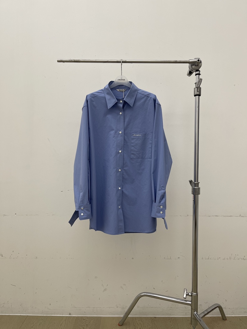 ATMOSPHERE㊣東大門代購女裝新款時尚26春夏熱賣襯衫蕾絲衫ATMOSPHERE/BLING襯衫/蕾絲衫圖色3