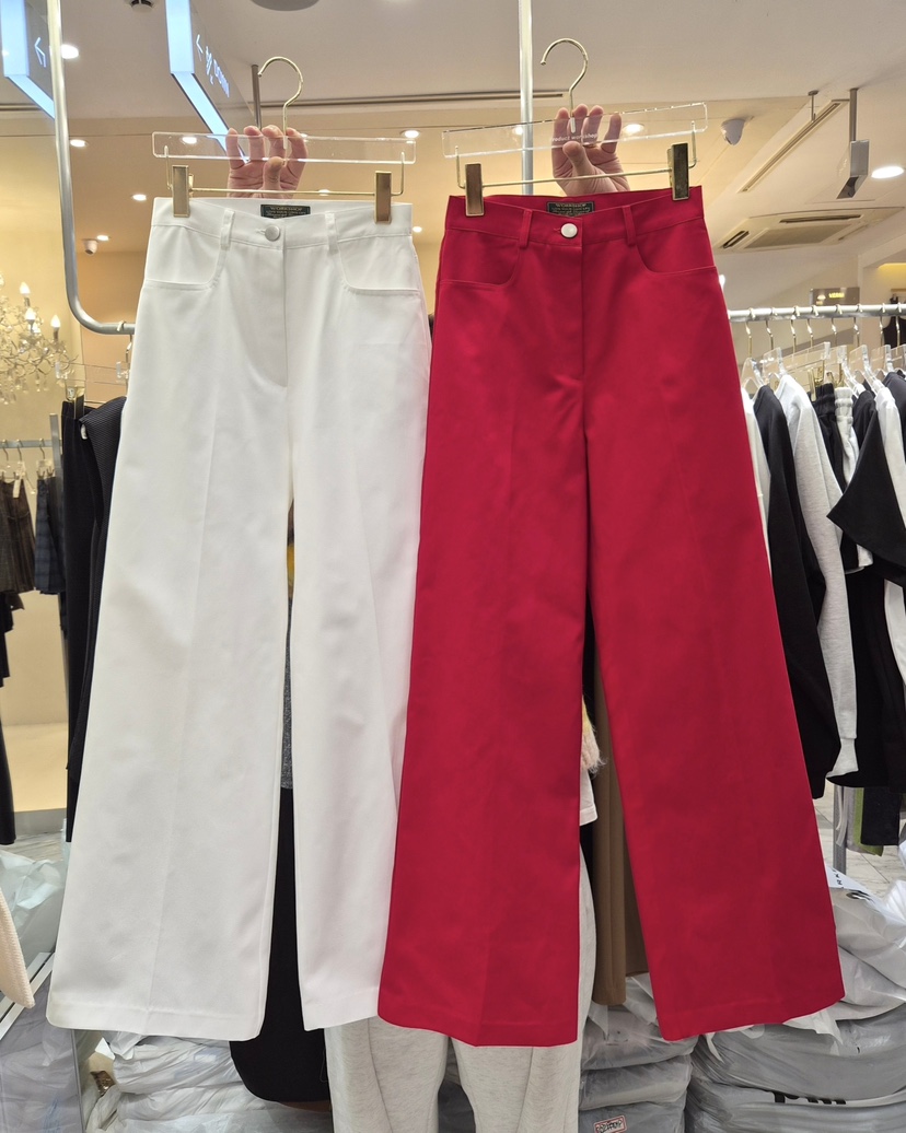 WORK SHOP韓國直郵㊣女裝新品推薦人氣職業熱賣休閑褲春款Work_shop休閑褲