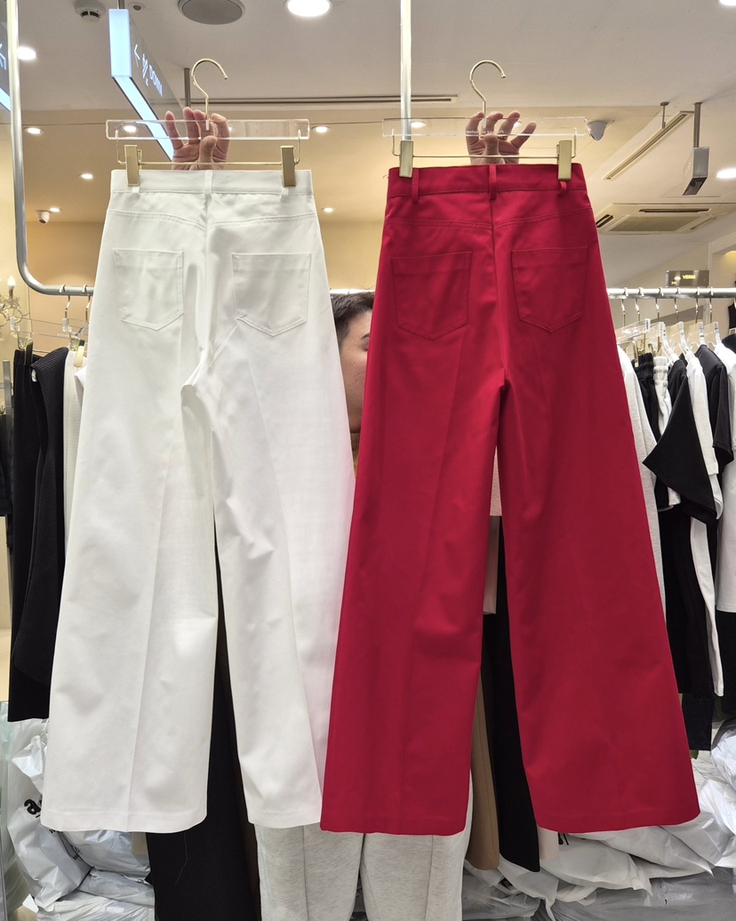 WORK SHOP韓國直郵㊣女裝新品推薦人氣職業熱賣休閑褲春款Work_shop休閑褲