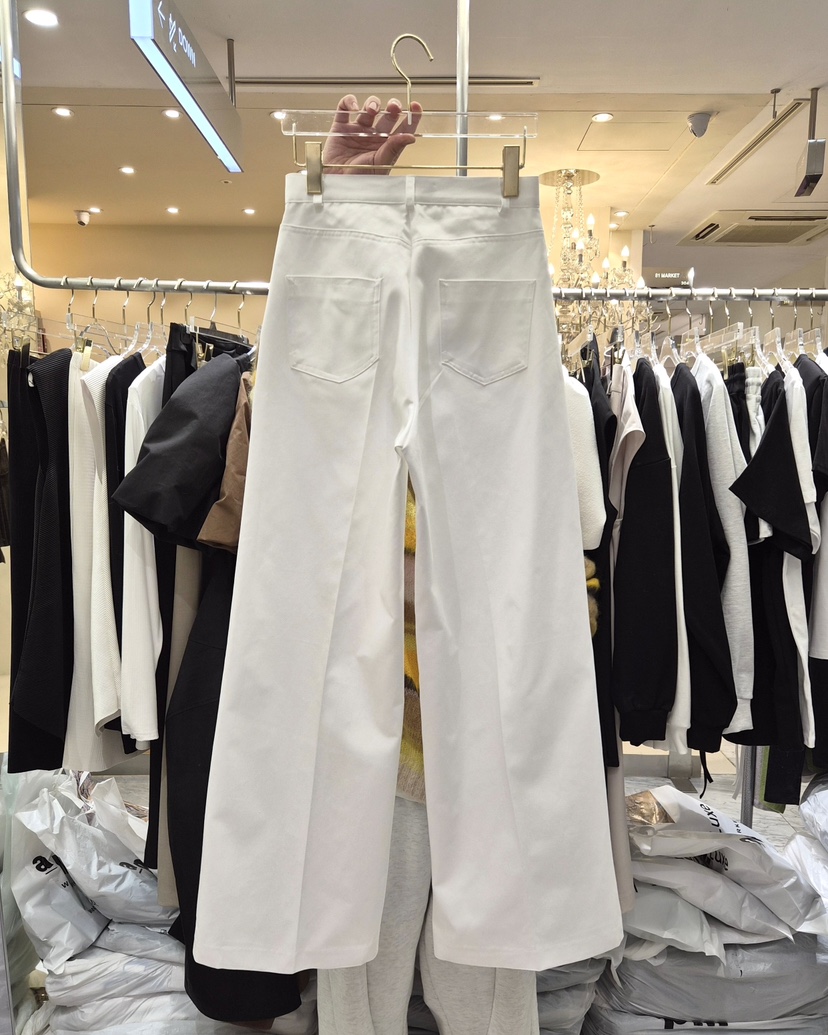 WORK SHOP韓國直郵㊣女裝新品推薦人氣職業熱賣休閑褲春款Work_shop休閑褲