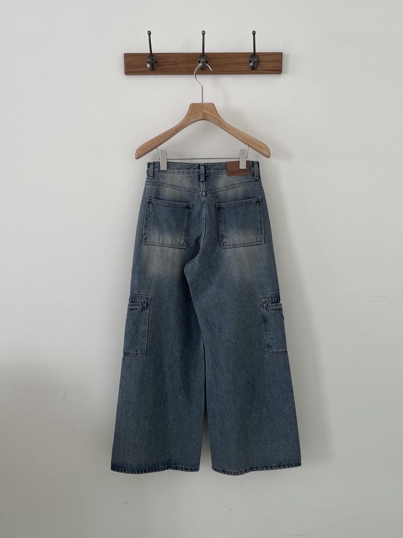 3 ANOTHER㊣東大門實拍女裝新品26春夏真品推薦牛仔褲春款3 ANOTHER牛仔褲